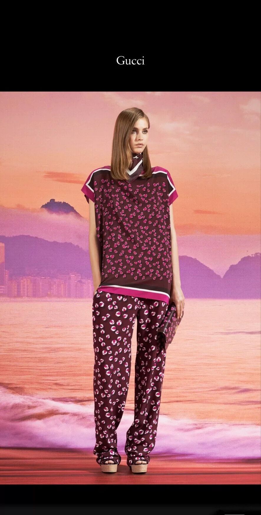 Gucci Gucci Jun Ji-hyun Runway Limited Silk Top Size M / US 6-8 / IT 42-44 - 8 Thumbnail