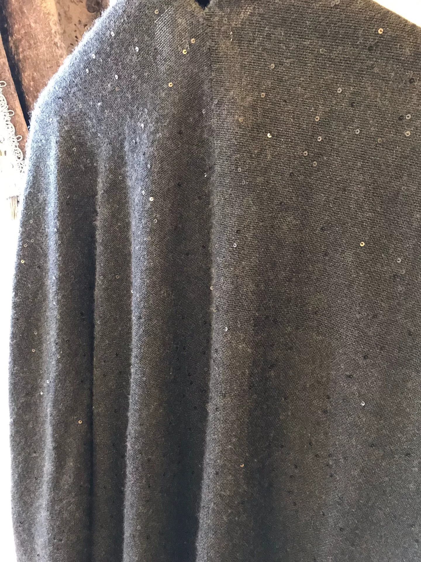 Brunello Cucinelli Brunello Cucinelli Diamond Cashmere Shawl Size ONE SIZE - 4 Thumbnail