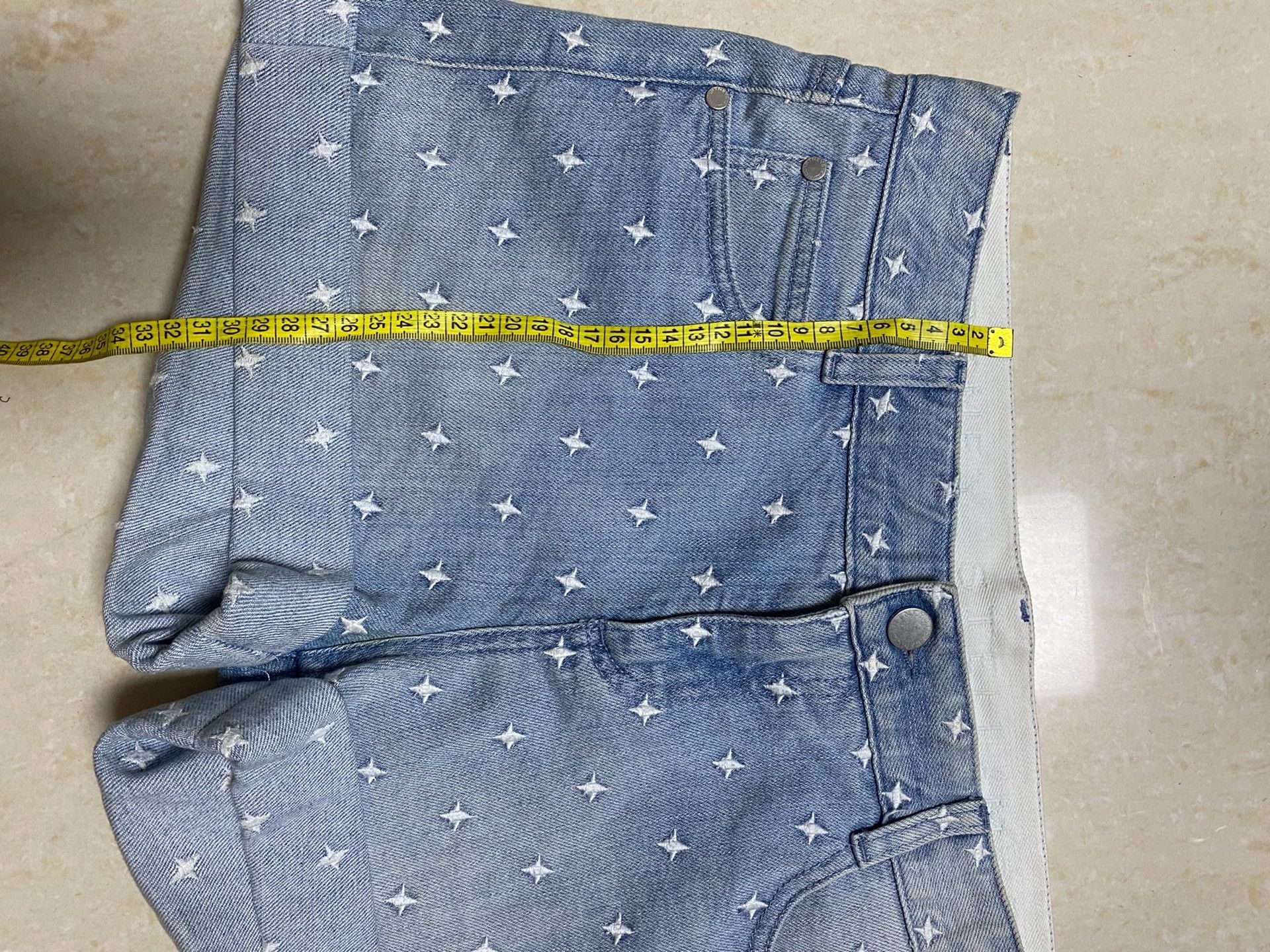 Stella McCartney Stella Women's Denim Shorts Size 32" / US 10 / IT 46 - 9 Thumbnail