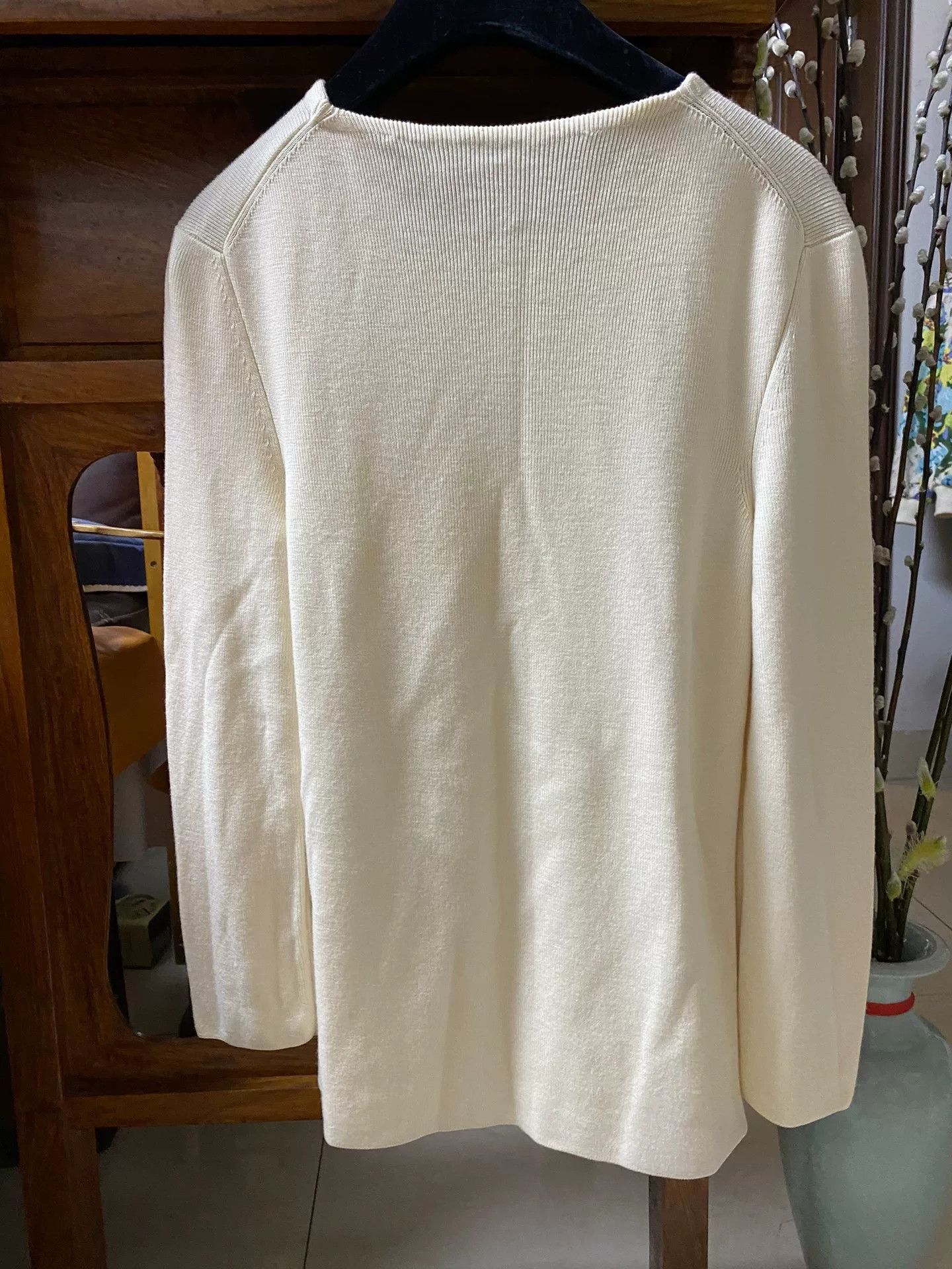 Chanel Chanel Women's White 3/4 Sleeve Top Size S / US 4 / IT 40 - 5 Thumbnail