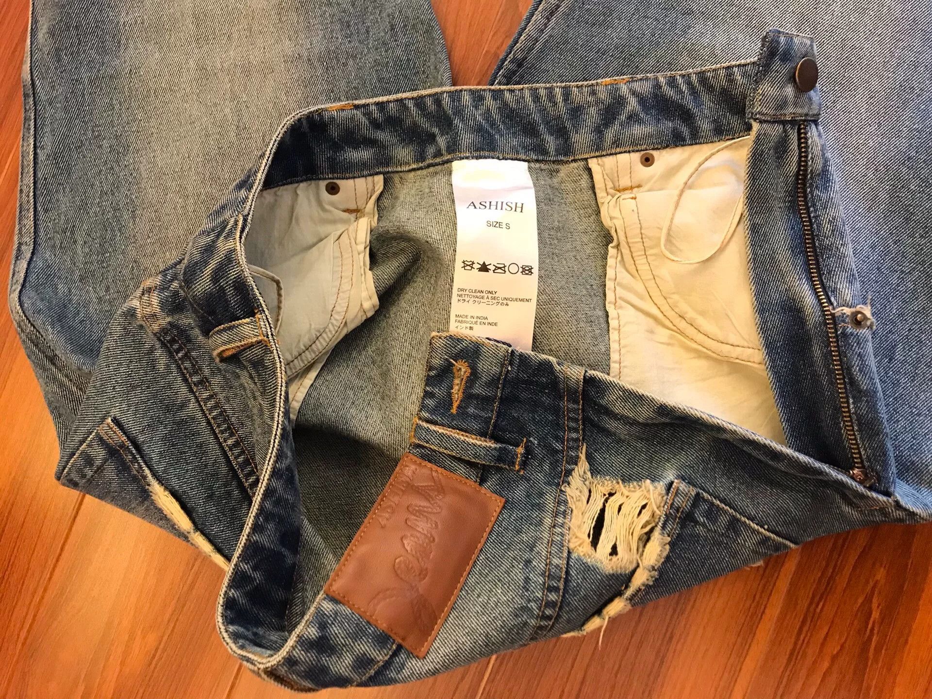 ASHISH Ashish Authentic Denim Jeans Size 25" / US 0 / IT 36 - 6 Thumbnail