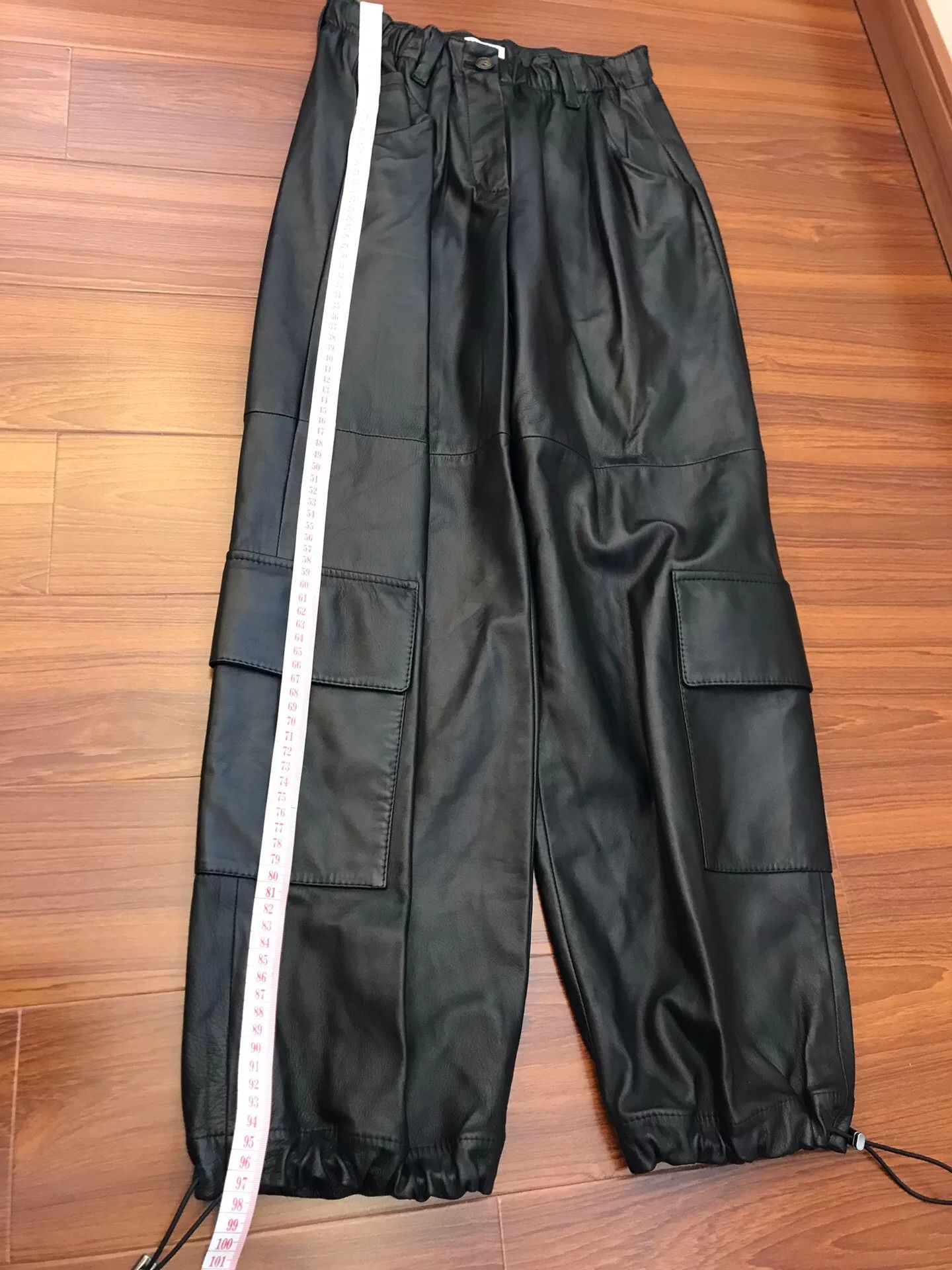 Brunello Cucinelli Brunello Cucinelli Women's Lambskin Pants Size 38" / US 16 / IT 52 - 9 Thumbnail