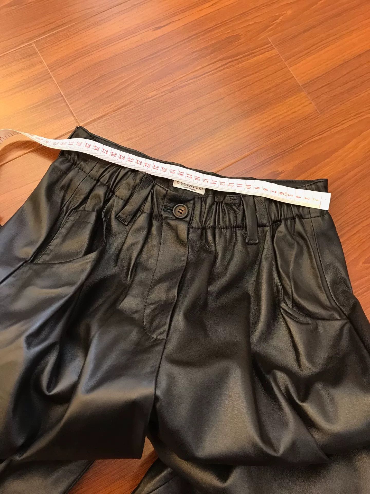 Brunello Cucinelli Brunello Cucinelli Women's Lambskin Pants Size 38" / US 16 / IT 52 - 8 Thumbnail