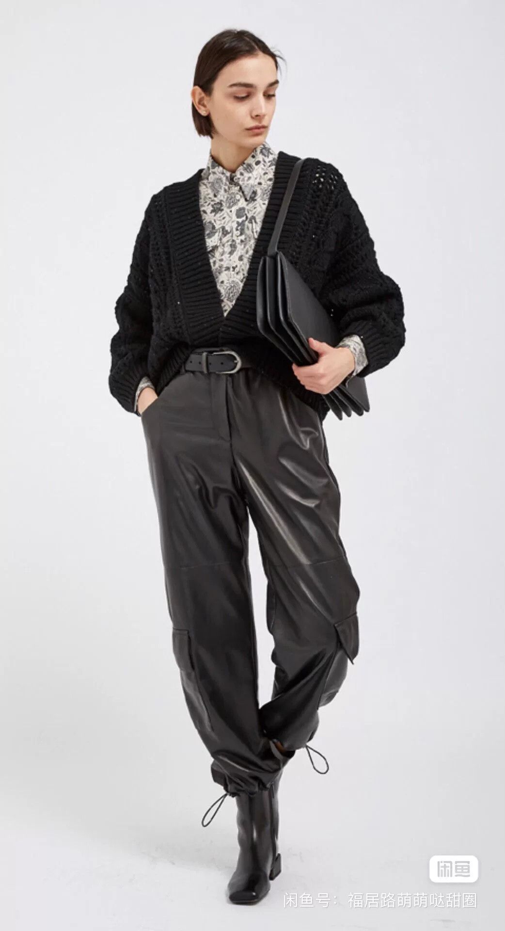 Brunello Cucinelli Brunello Cucinelli Women's Lambskin Pants Size 38" / US 16 / IT 52 - 3 Thumbnail