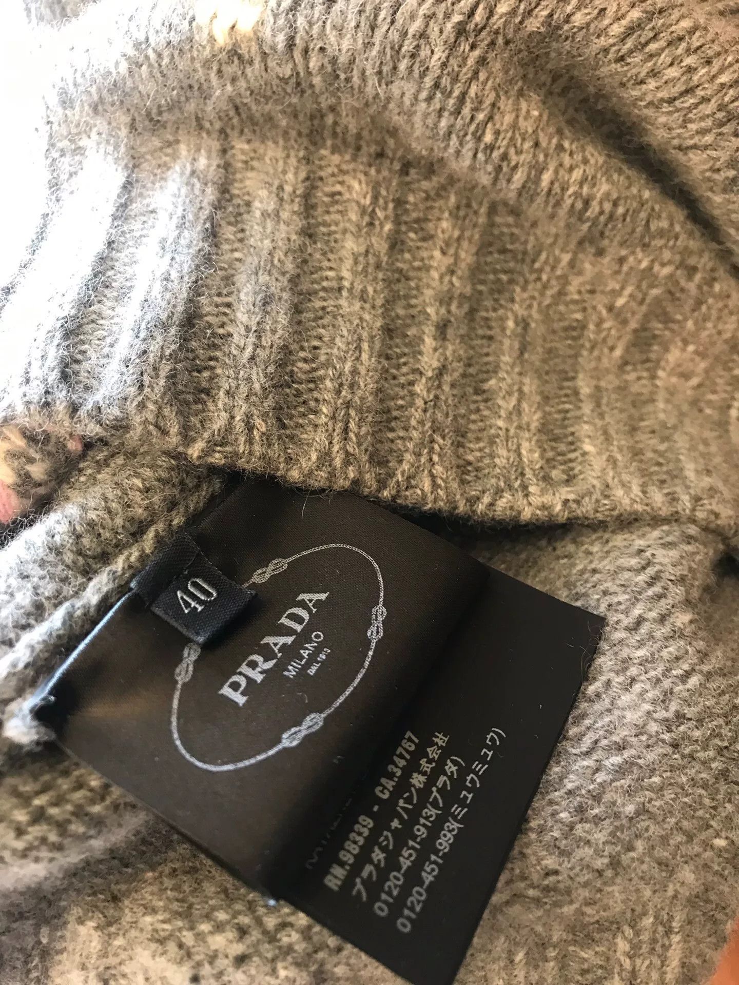 Prada Prada Sun Li Style Women's Sweater Size S / US 4 / IT 40 - 6 Thumbnail