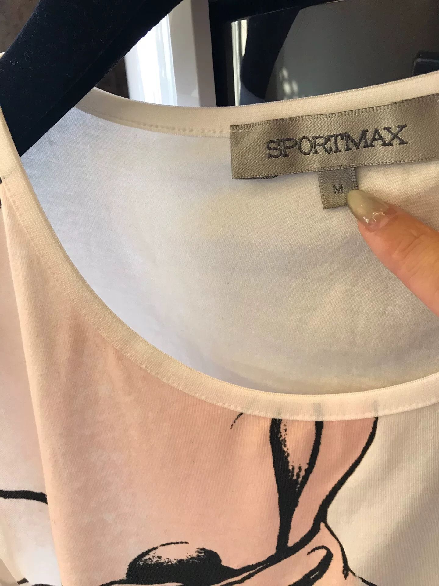 Sportmax Sportmax Women's T-Shirt Size M / US 6-8 / IT 42-44 - 2 Thumbnail
