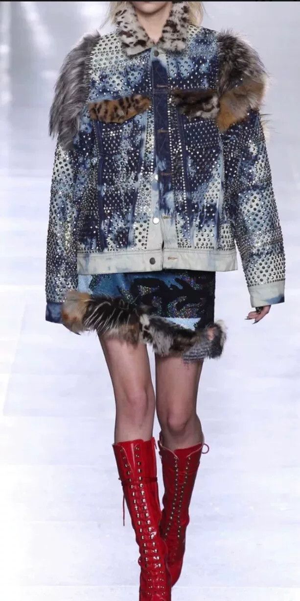 ASHISH Ashish Limited Edition Handmade Denim Jacket Size US S / EU 44-46 / 1 - 8 Thumbnail