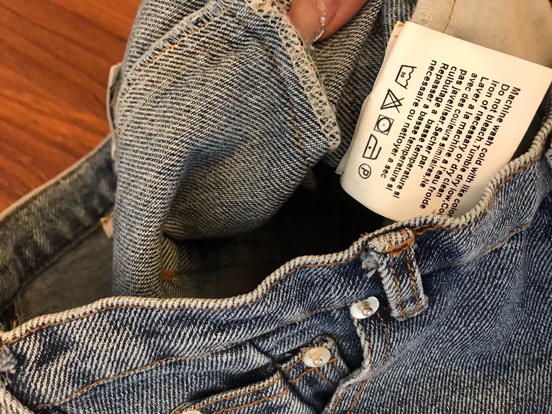 Alexander Wang Alexander Wang Patchwork Denim Jeans Size 34" / US 12 / IT 48 - 6 Thumbnail