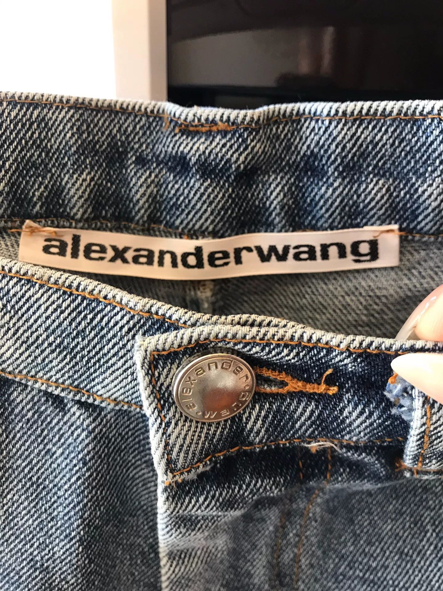 Alexander Wang Alexander Wang Patchwork Denim Jeans Size 34" / US 12 / IT 48 - 3 Thumbnail