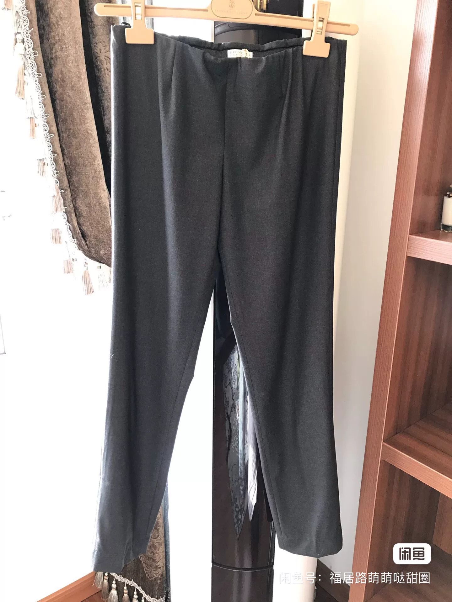 Brunello Cucinelli Brunello Cucinelli Wool Women's Pants Size 40" / US 18 - 2 Thumbnail