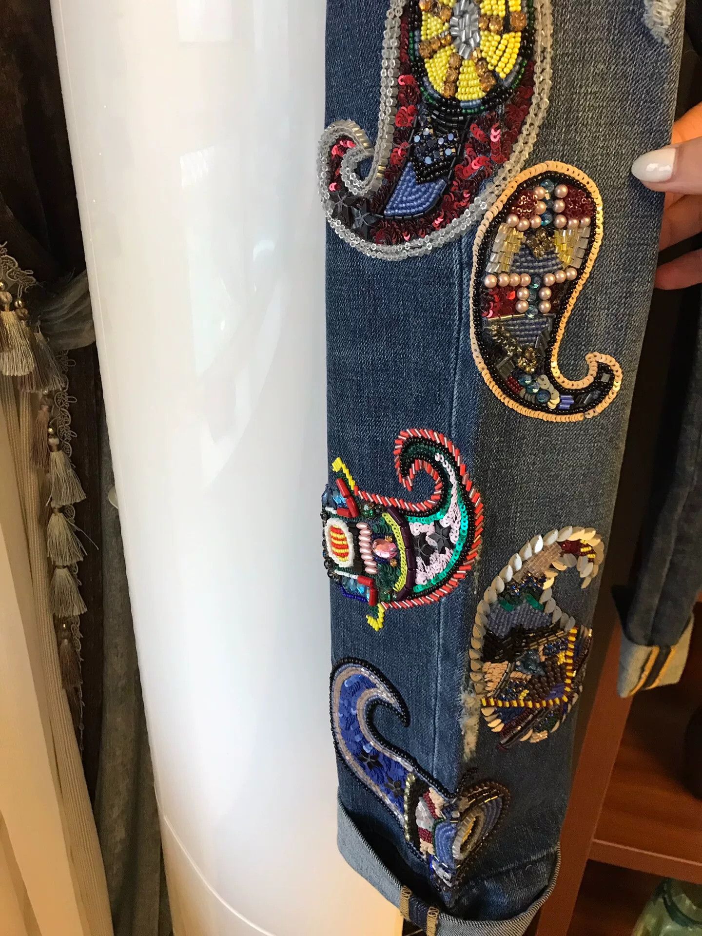 MSGM MSGM Women's Denim Jeans Size 42" / US 20 - 2 Thumbnail