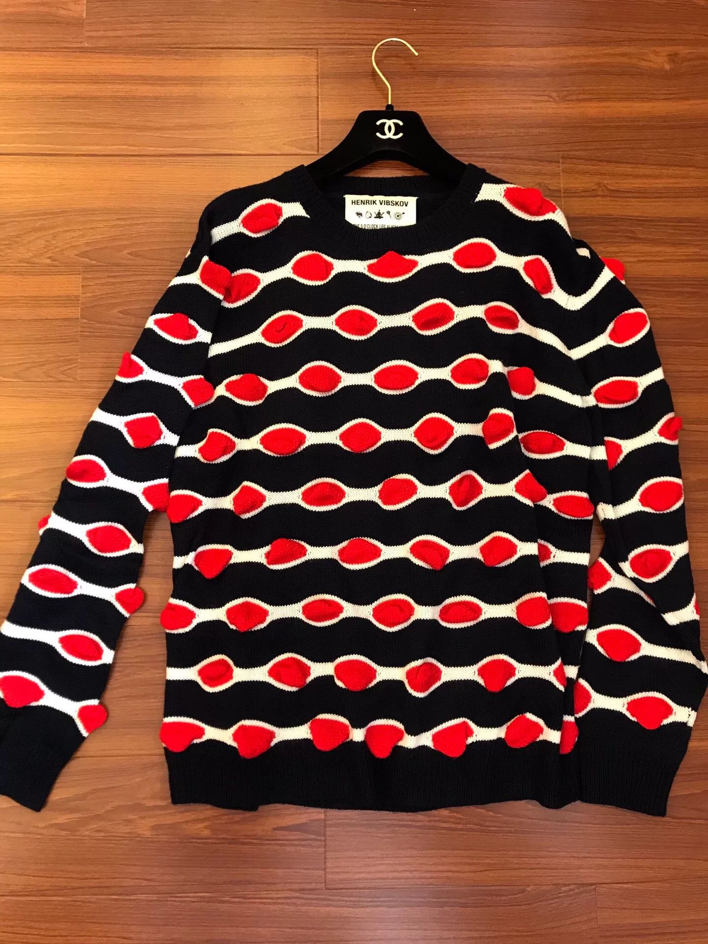 Henrik Vibskov Henrik Vibskov Women's Patterned Sweater Size M / US 6-8 / IT 42-44 - 7 Thumbnail