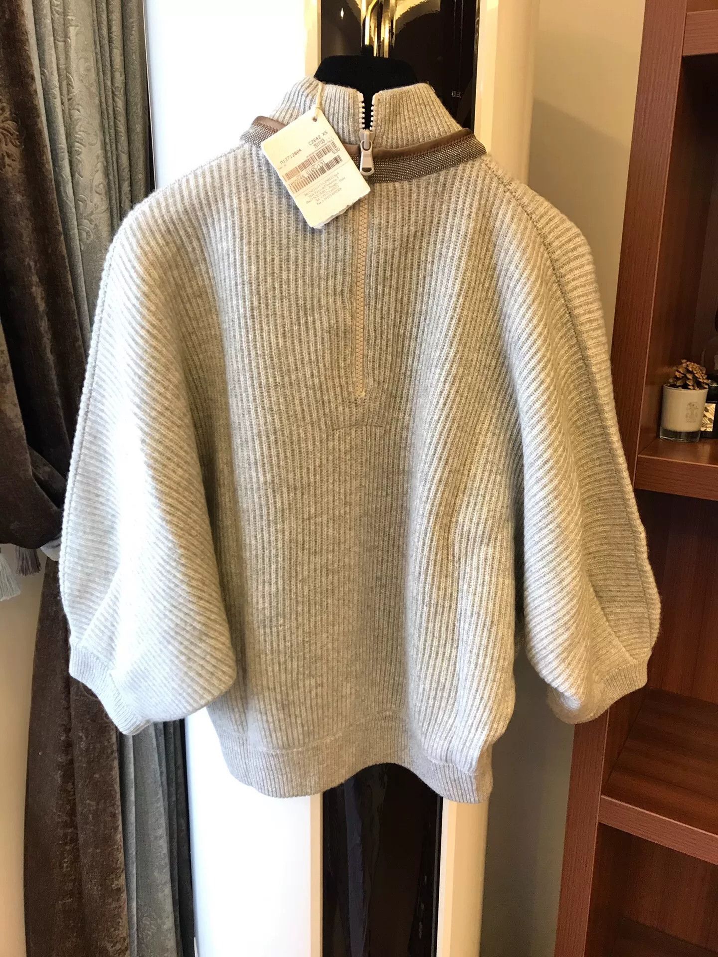 Brunello Cucinelli Brunello Cucinelli XS Cashmere Sweater Size XS / US 0-2 / IT 36-38 - 6 Thumbnail
