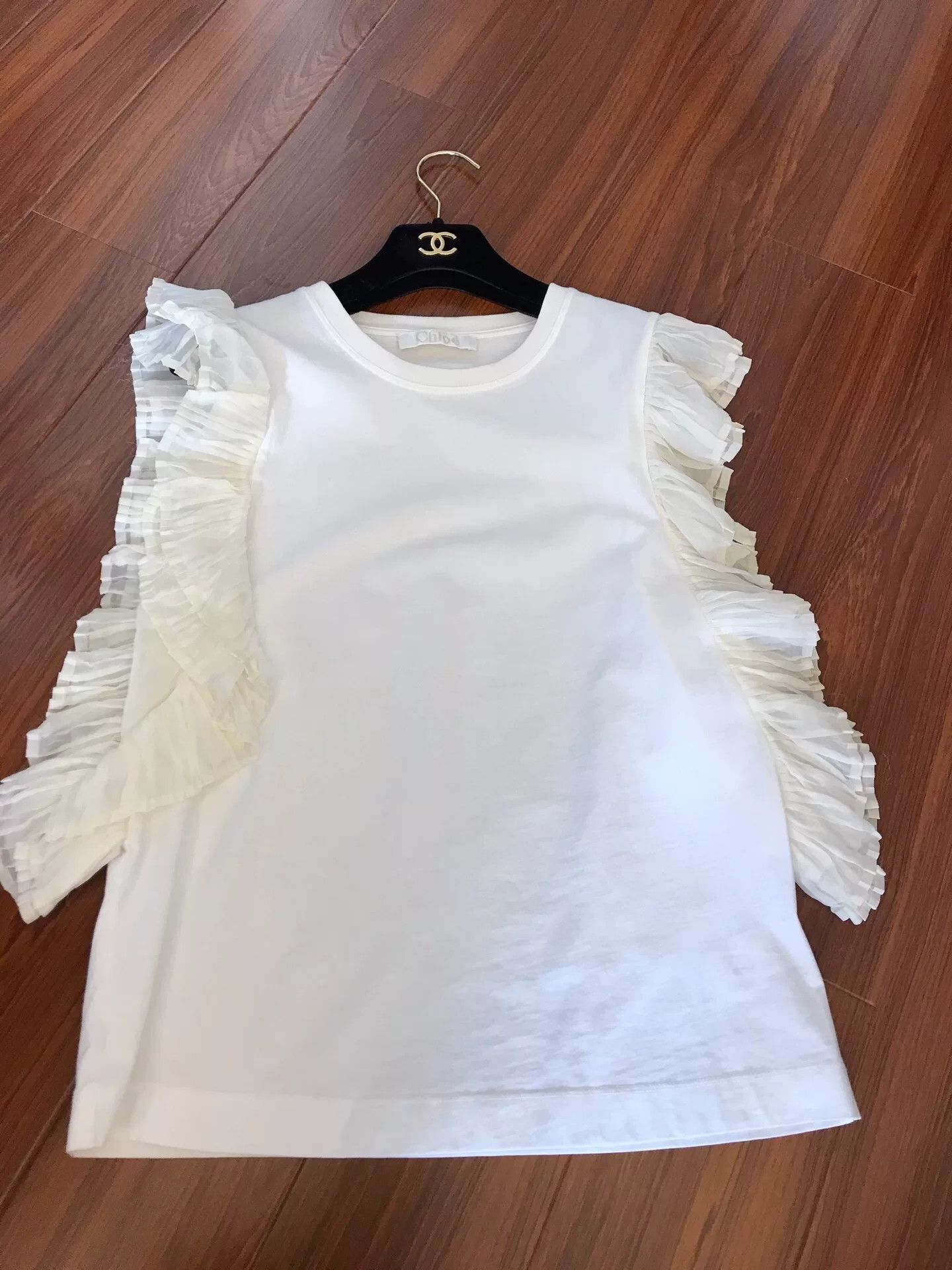 Chloe Chloe Ruffle Women's Top Size S / US 4 / IT 40 - 5 Thumbnail