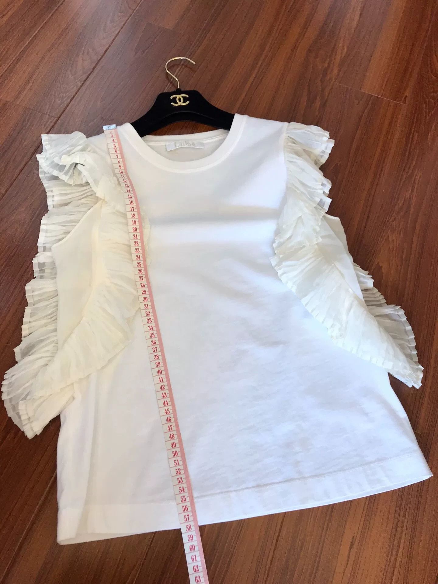 Chloe Chloe Ruffle Women's Top Size S / US 4 / IT 40 - 7 Thumbnail