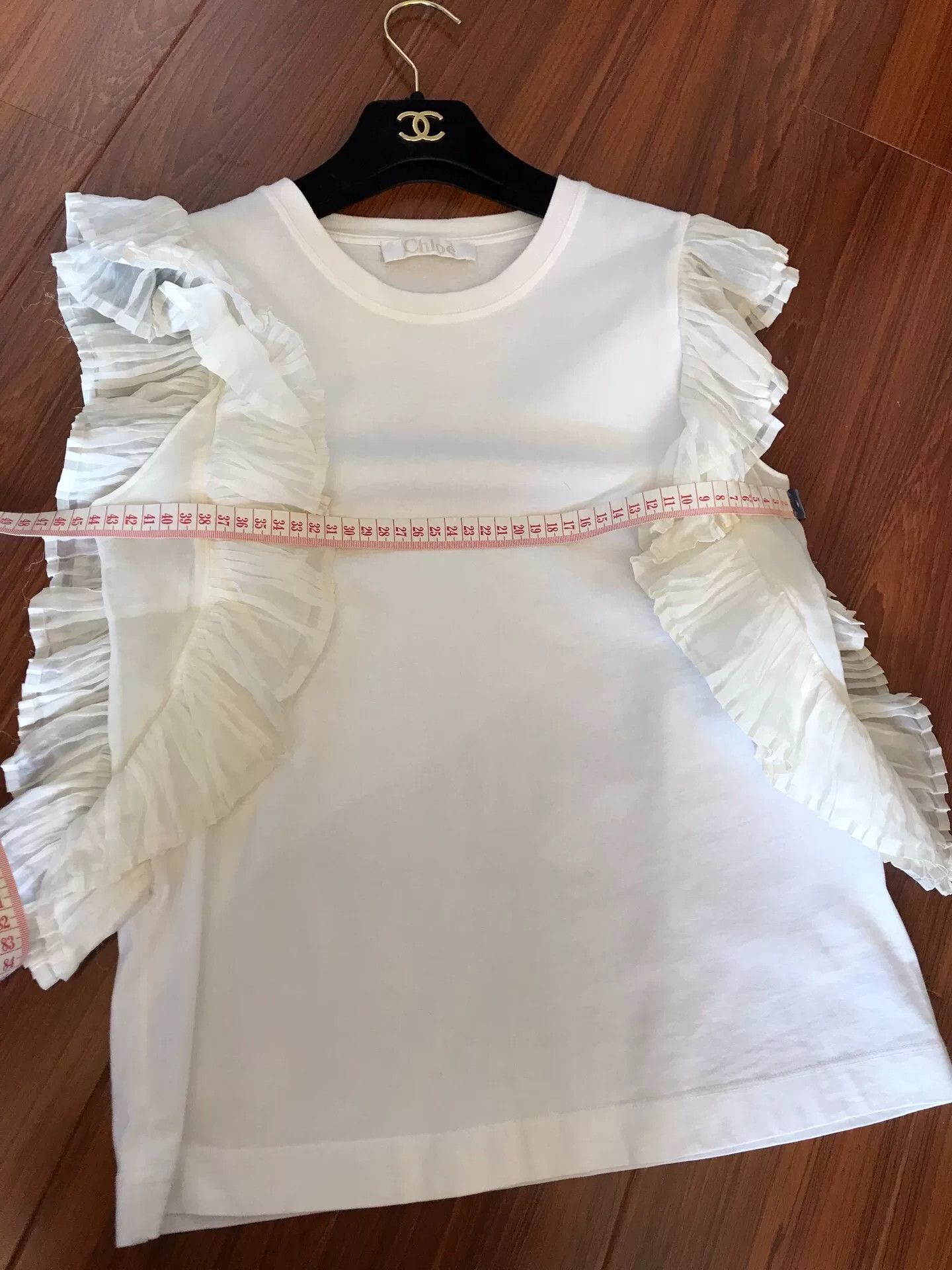 Chloe Chloe Ruffle Women's Top Size S / US 4 / IT 40 - 6 Thumbnail