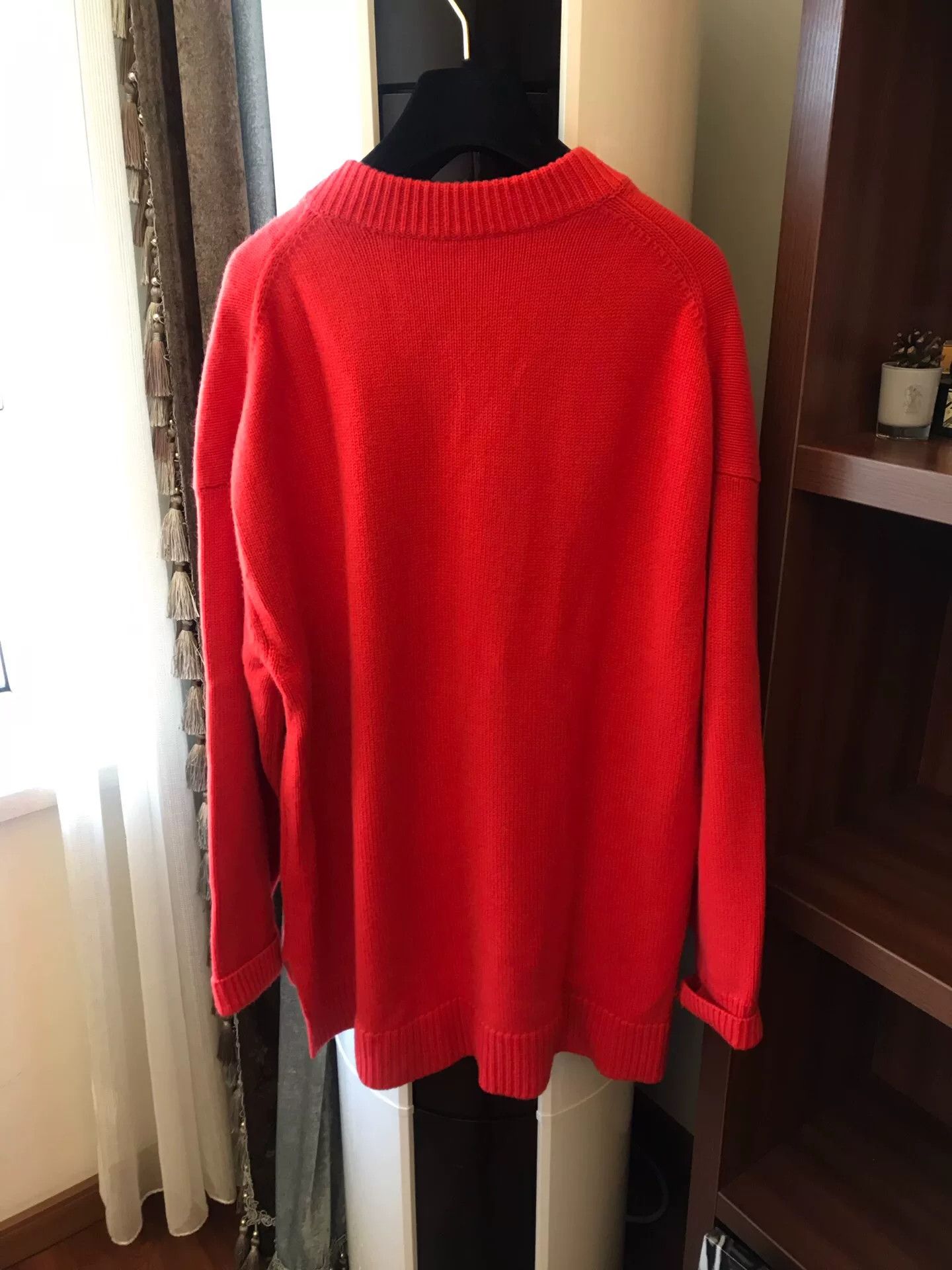 Tibi Tibi Red Cashmere Sweater XS Size XS / US 0-2 / IT 36-38 - 4 Thumbnail