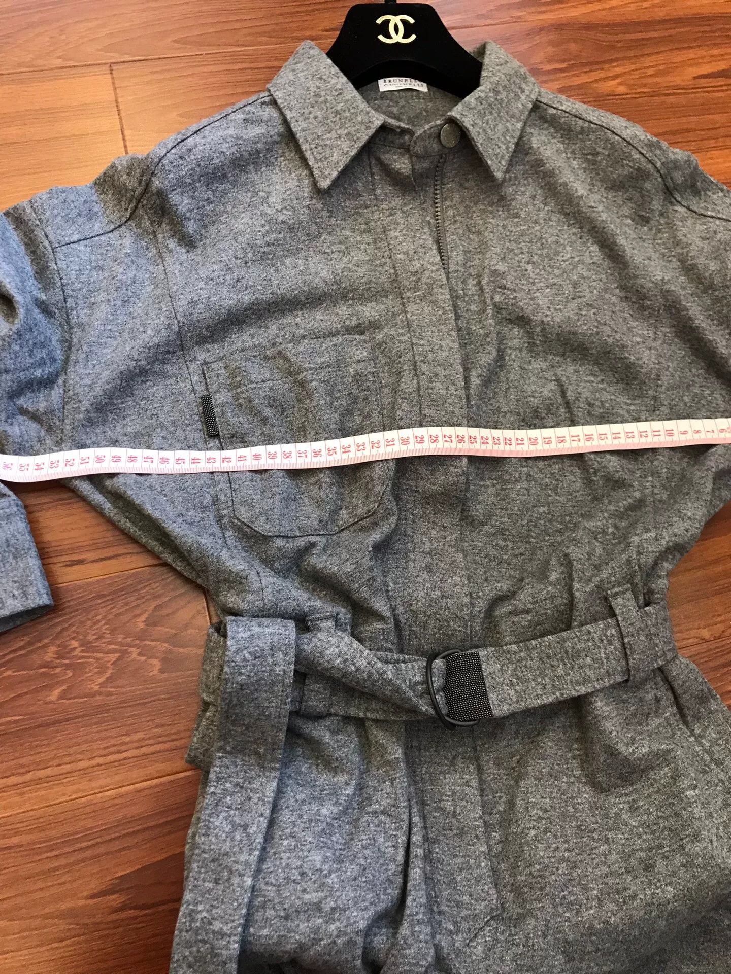 Brunello Cucinelli Brunello Cucinelli Cashmere Jumpsuit Size 36" / US 14 / IT 50 - 7 Thumbnail