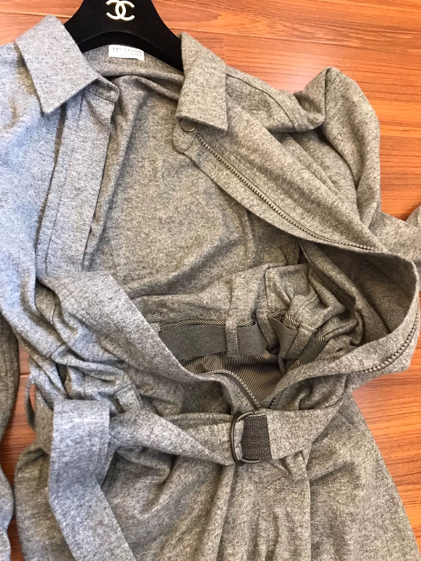 Brunello Cucinelli Brunello Cucinelli Cashmere Jumpsuit Size 36" / US 14 / IT 50 - 9 Thumbnail