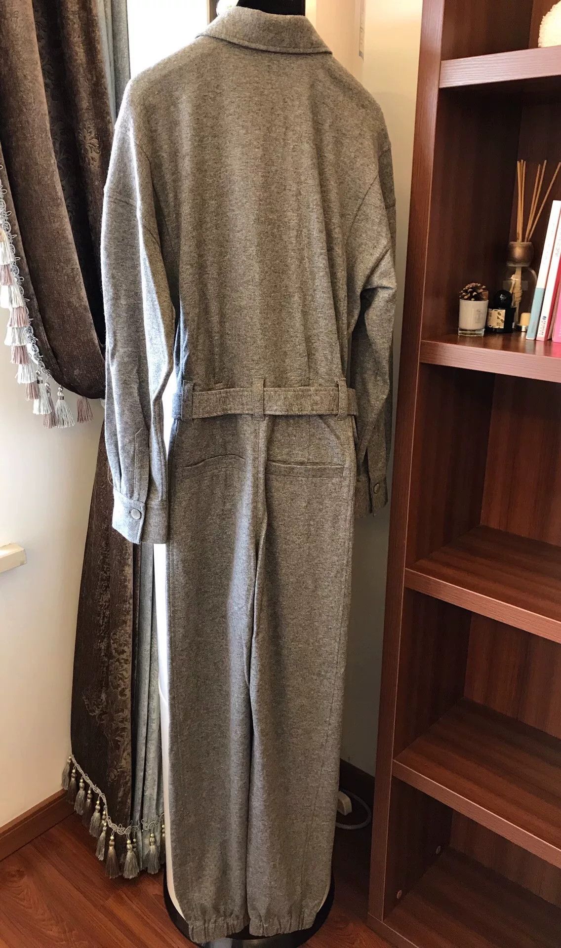 Brunello Cucinelli Brunello Cucinelli Cashmere Jumpsuit Size 36" / US 14 / IT 50 - 8 Thumbnail