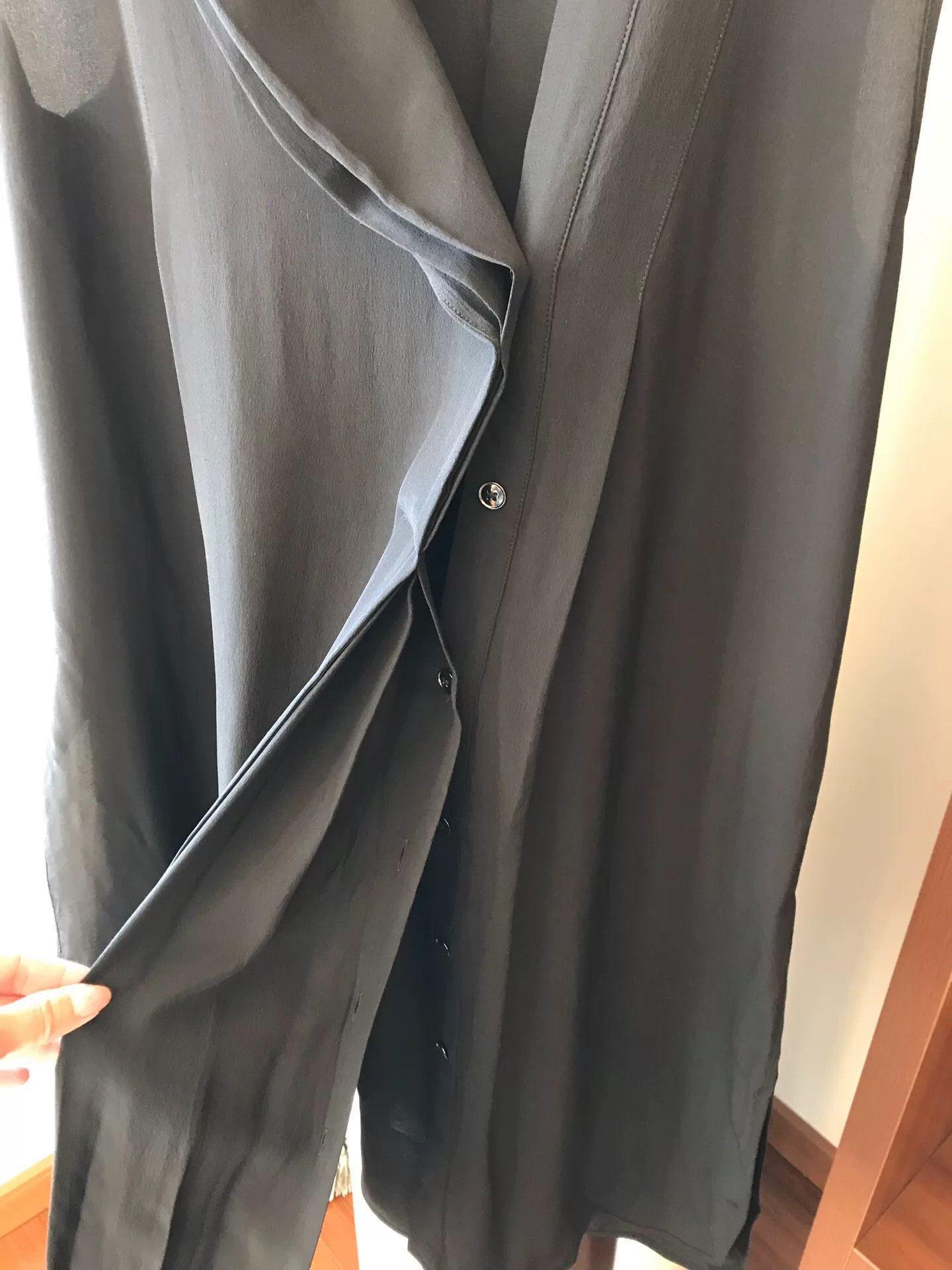 Sportmax Sportmax Women's Silk Fur Coat Size M / US 6-8 / IT 42-44 - 9 Thumbnail