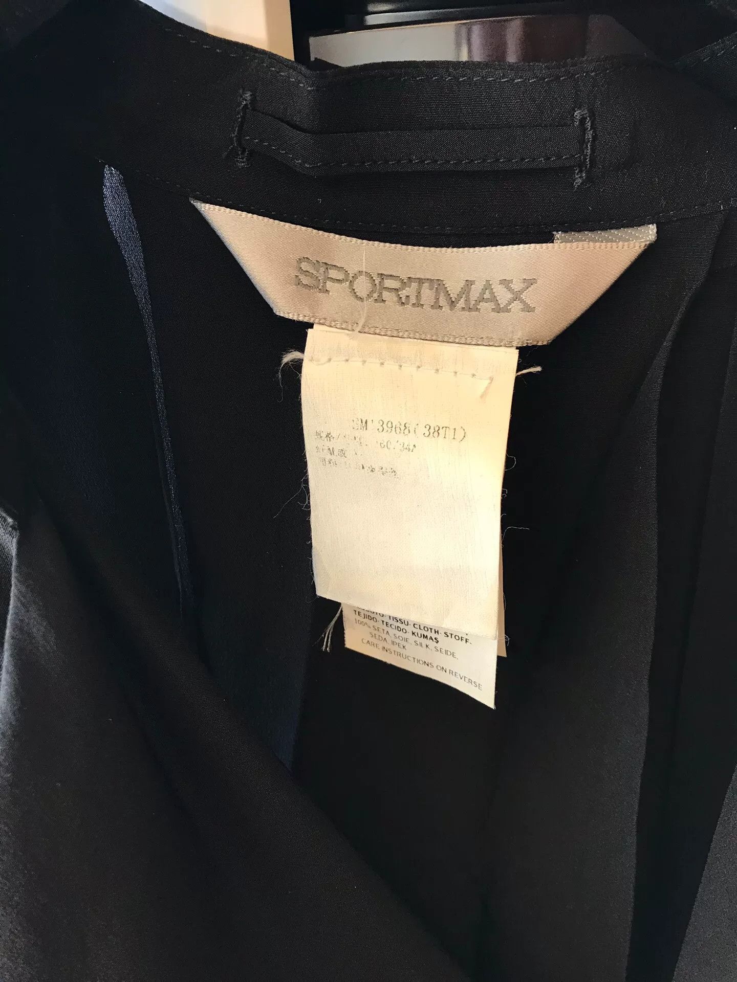 Sportmax Sportmax Women's Silk Fur Coat Size M / US 6-8 / IT 42-44 - 3 Thumbnail