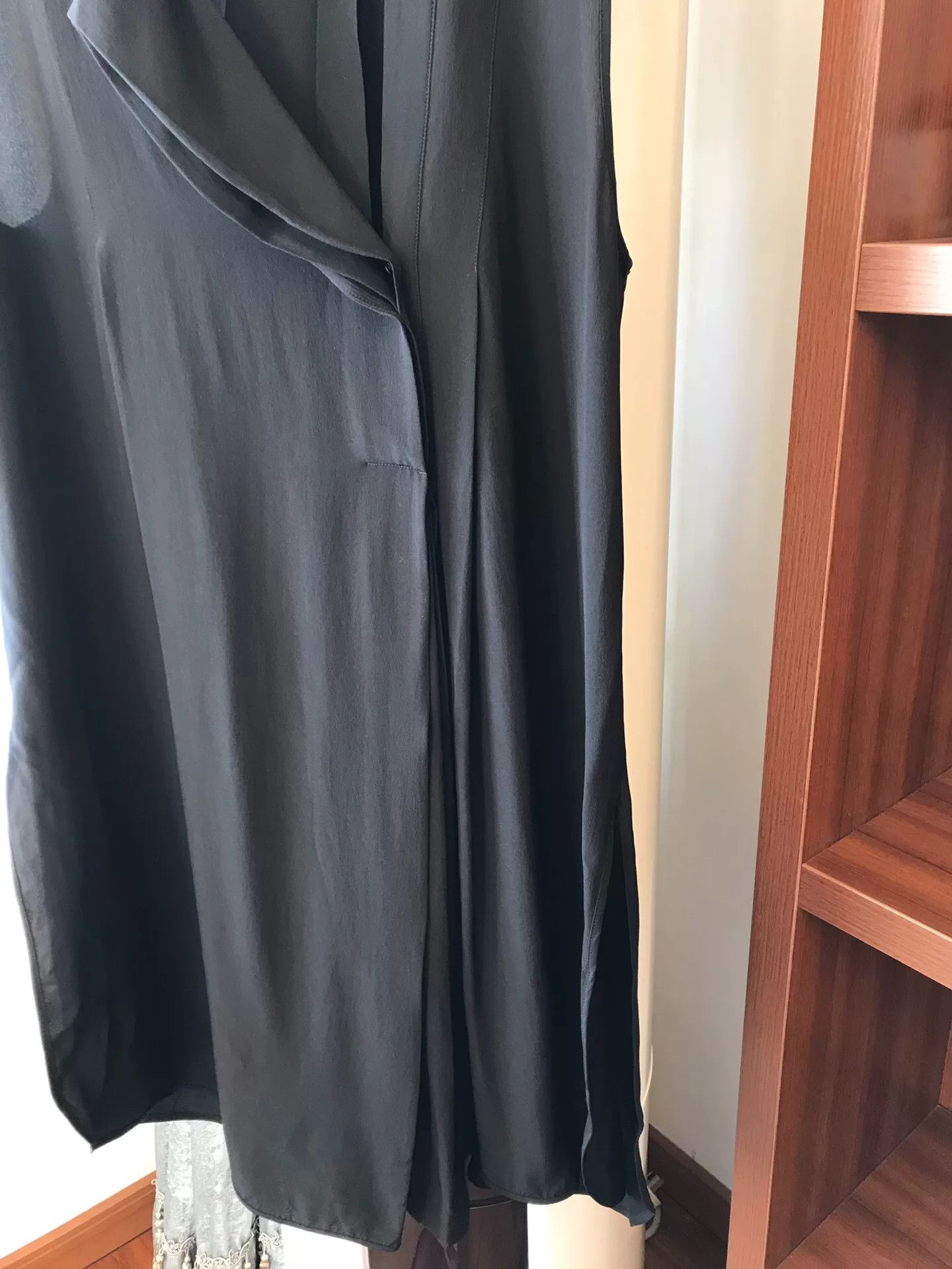 Sportmax Sportmax Women's Silk Fur Coat Size M / US 6-8 / IT 42-44 - 2 Thumbnail