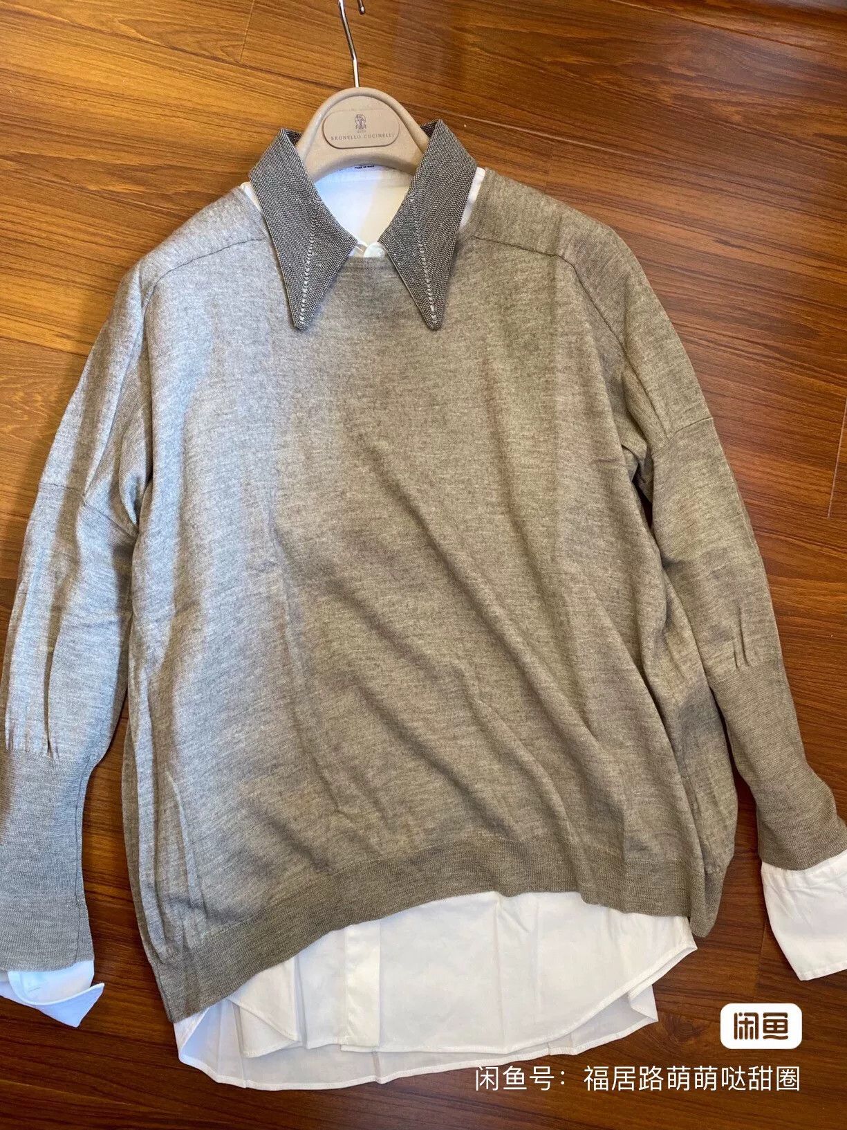 Brunello Cucinelli Brunello Cucinelli Women's Cashmere Sweater Size S / US 4 / IT 40 - 8 Thumbnail