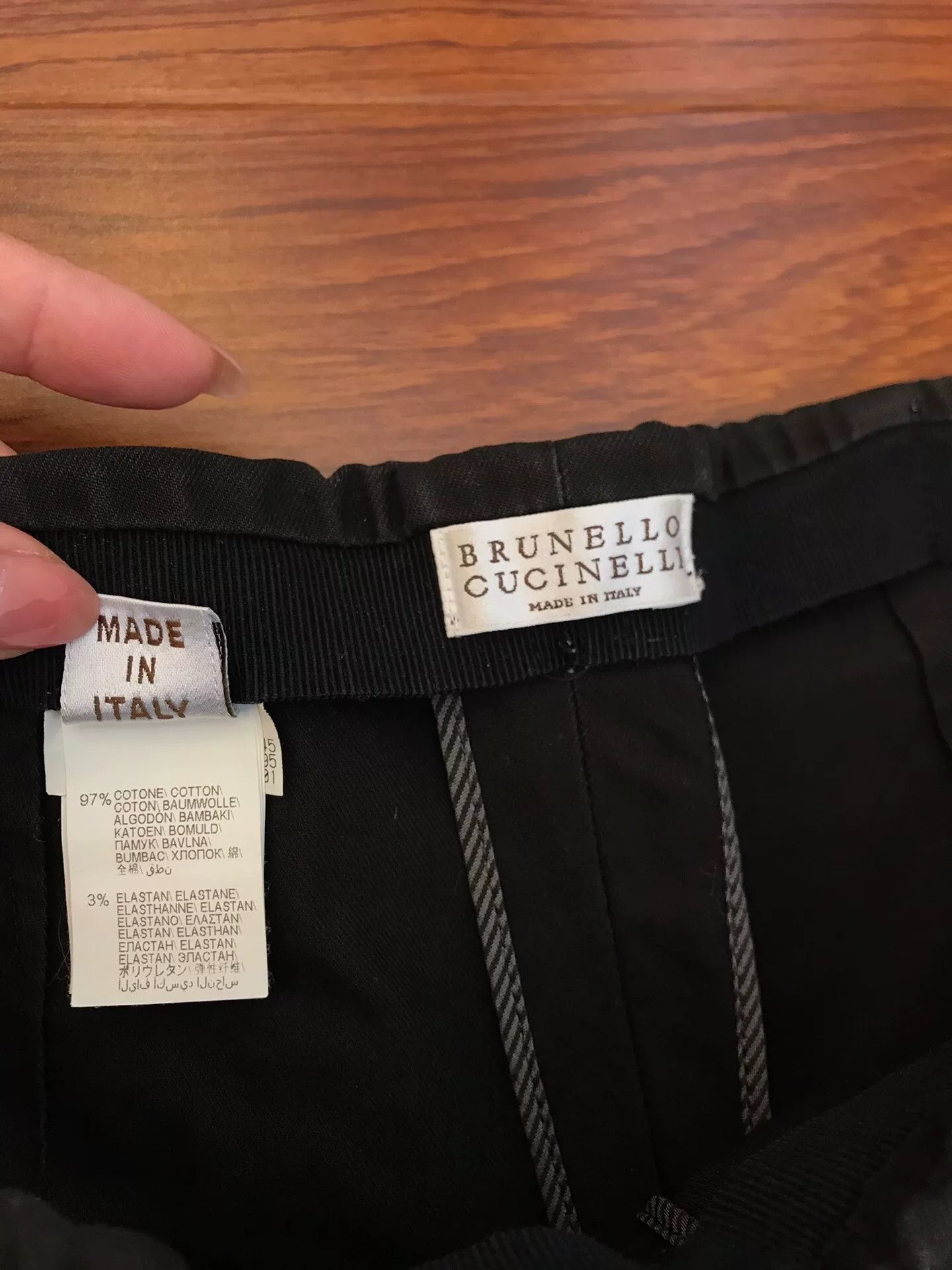 Brunello Cucinelli Burnello Cucinelli Liu Jialing Women's Pants Size 40" / US 18 - 6 Thumbnail
