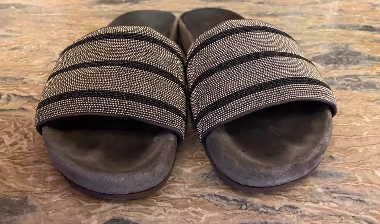 Brunello Cucinelli Brunello Cucinelli Women's Slippers Size US 6 / IT 36 - 5 Thumbnail