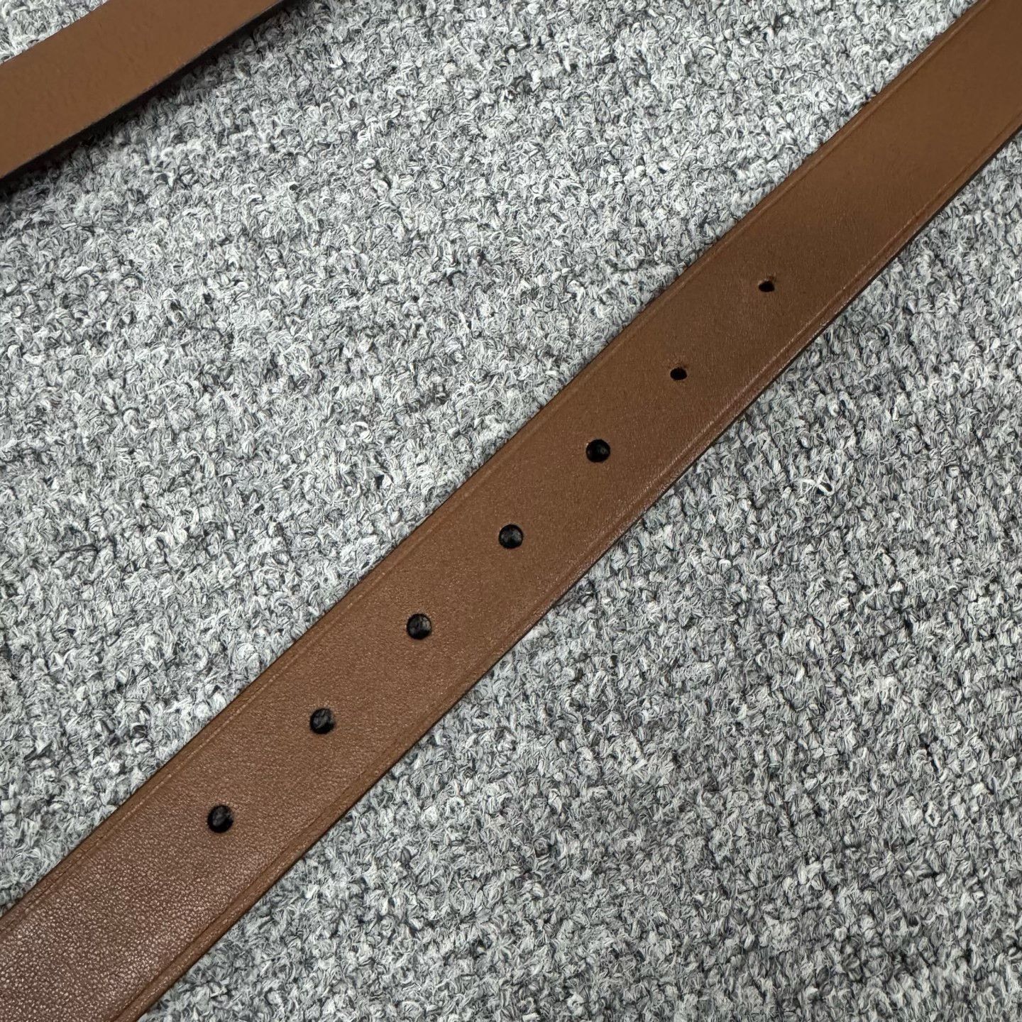 Miu Miu Miu Miu Vintage Gold Buckle Brown Belt Size ONE SIZE - 6 Thumbnail