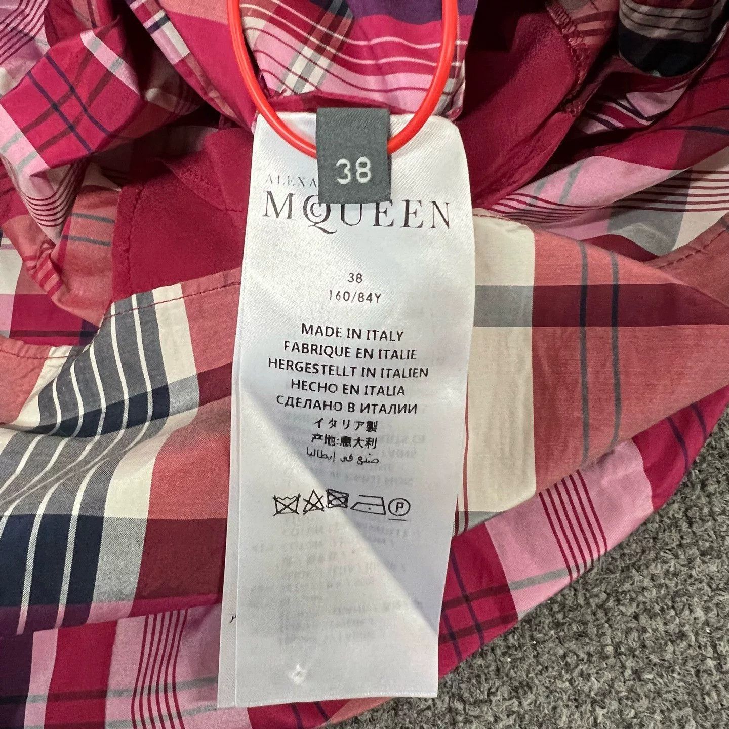 Alexander McQueen McQueen Plaid Dress Size S / US 4 / IT 40 - 6 Thumbnail