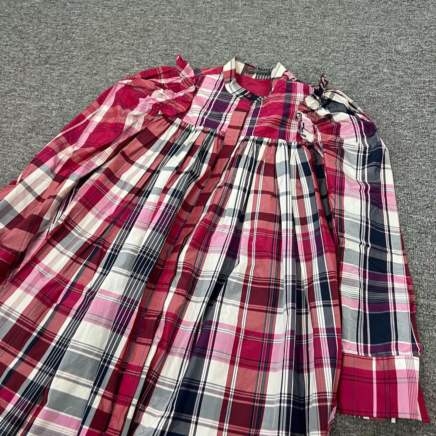 Alexander McQueen McQueen Plaid Dress Size S / US 4 / IT 40 - 4 Thumbnail