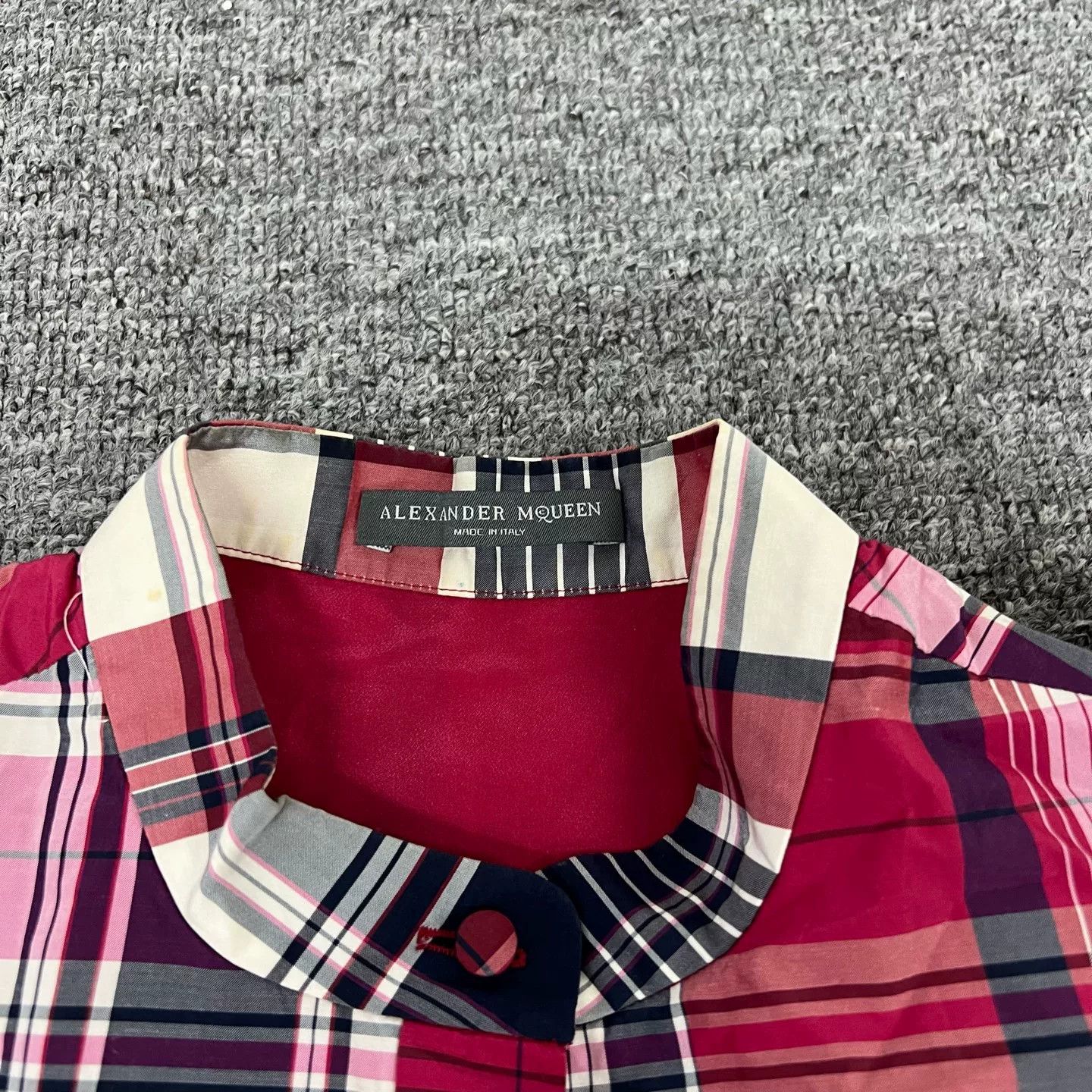 Alexander McQueen McQueen Plaid Dress Size S / US 4 / IT 40 - 5 Thumbnail