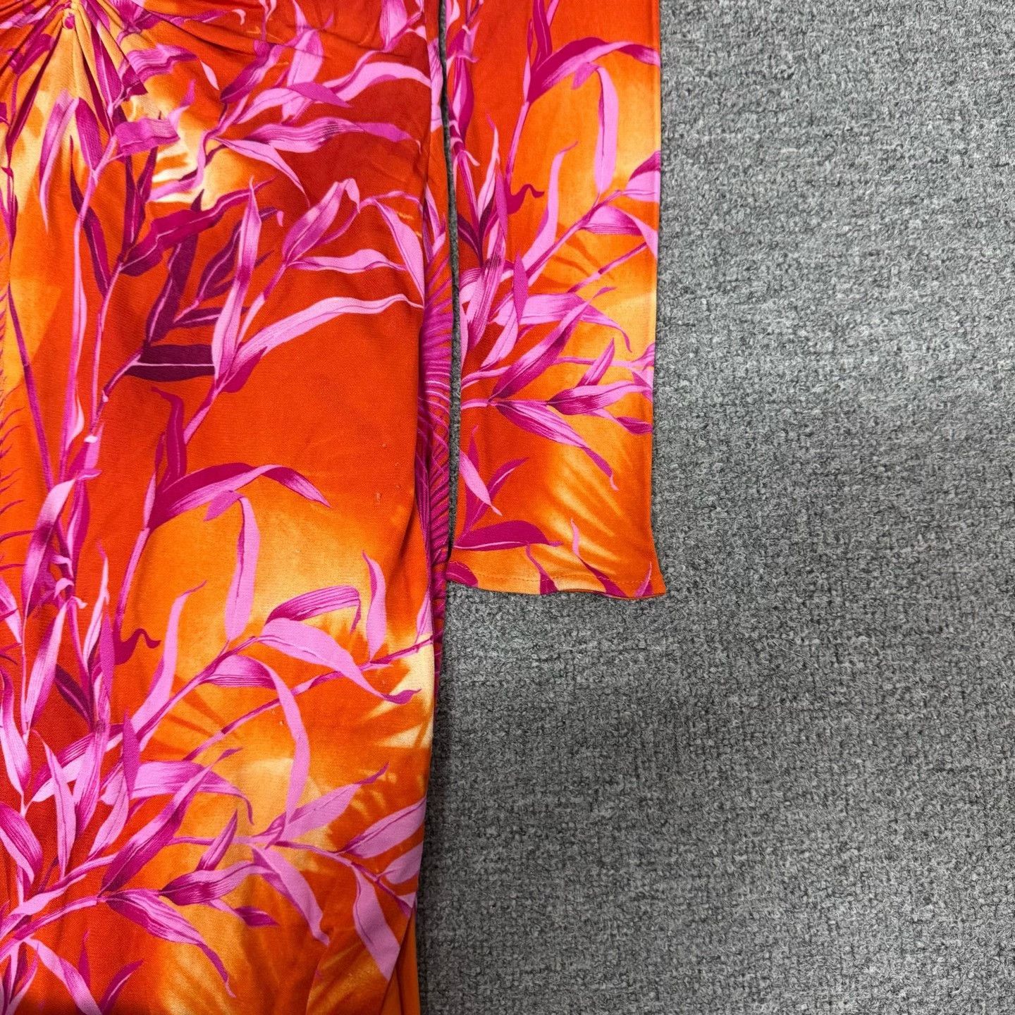 Versace Versace Wild Rose Runway Dress Size M / US 6-8 / IT 42-44 - 3 Thumbnail