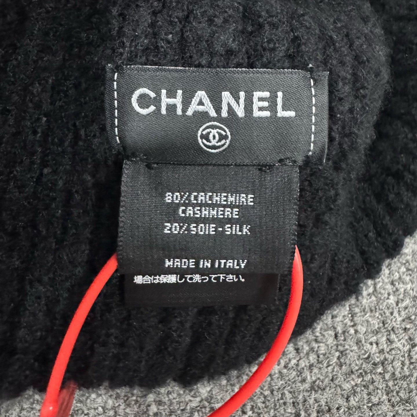 Chanel Chanel Double C Logo Cashmere Beanie Size ONE SIZE - 5 Thumbnail