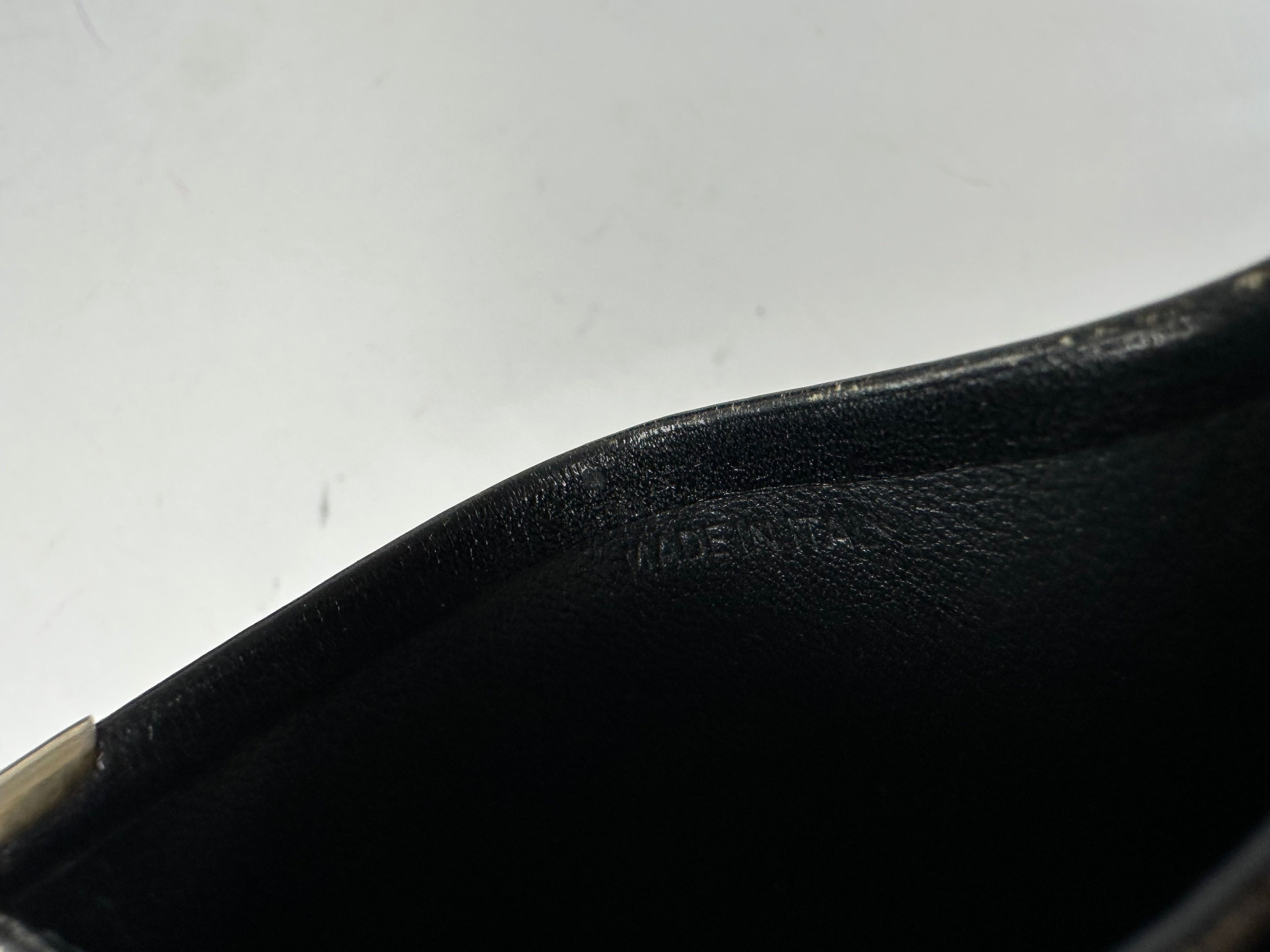 Givenchy Vintage Leather Card Holder Black Size ONE SIZE - 4 Thumbnail