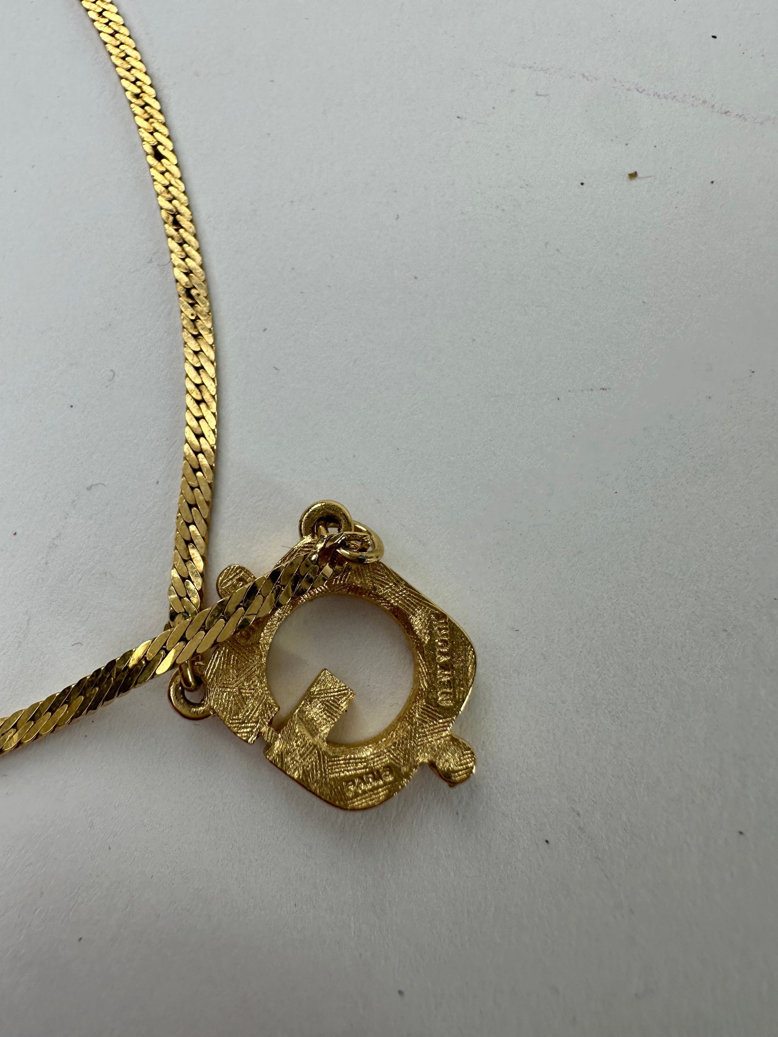 Givenchy Vintage Gold Pleated Collier Golden Size ONE SIZE - 10 Thumbnail