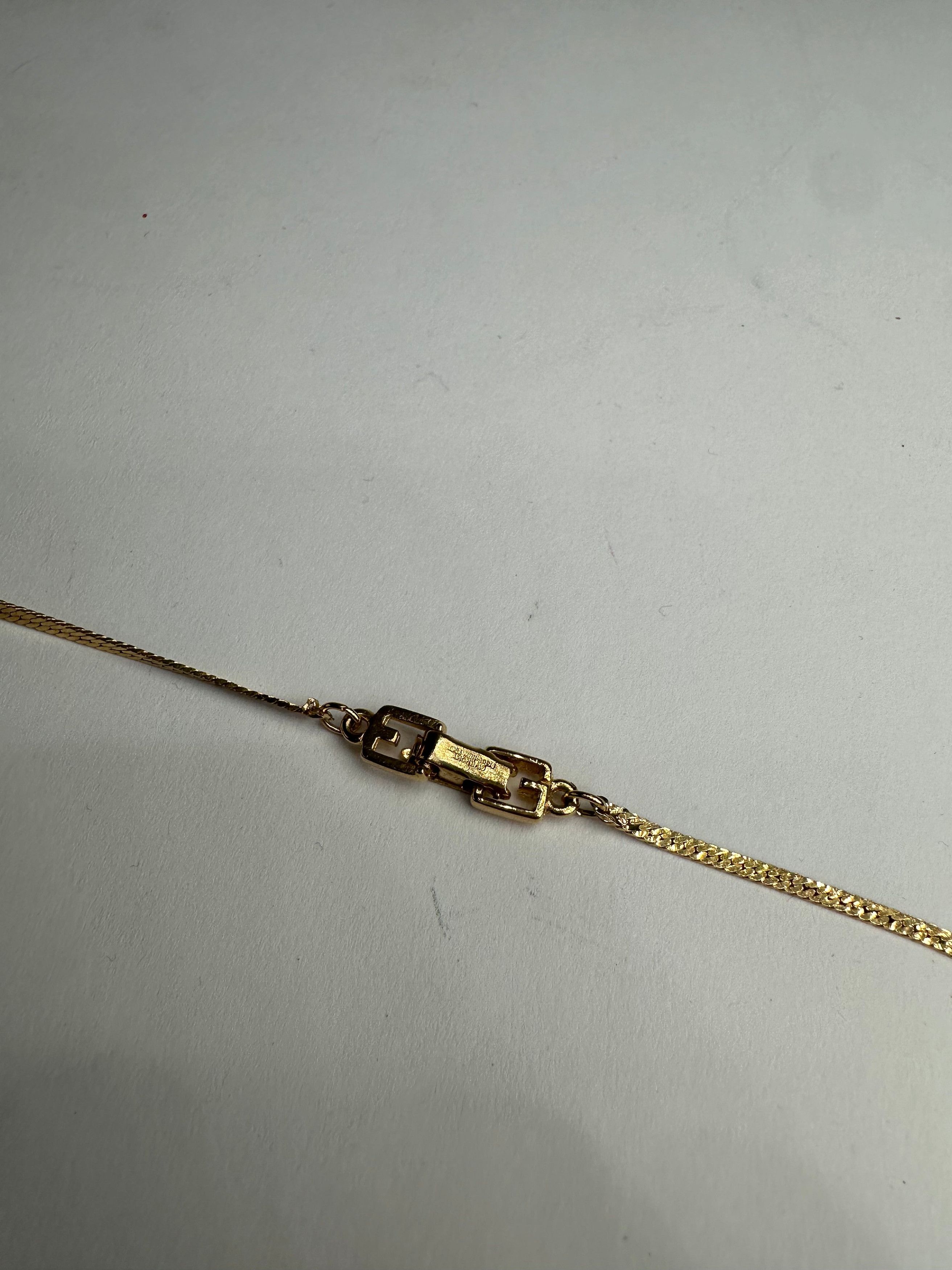 Givenchy Vintage Gold Pleated Collier Golden Size ONE SIZE - 6 Thumbnail