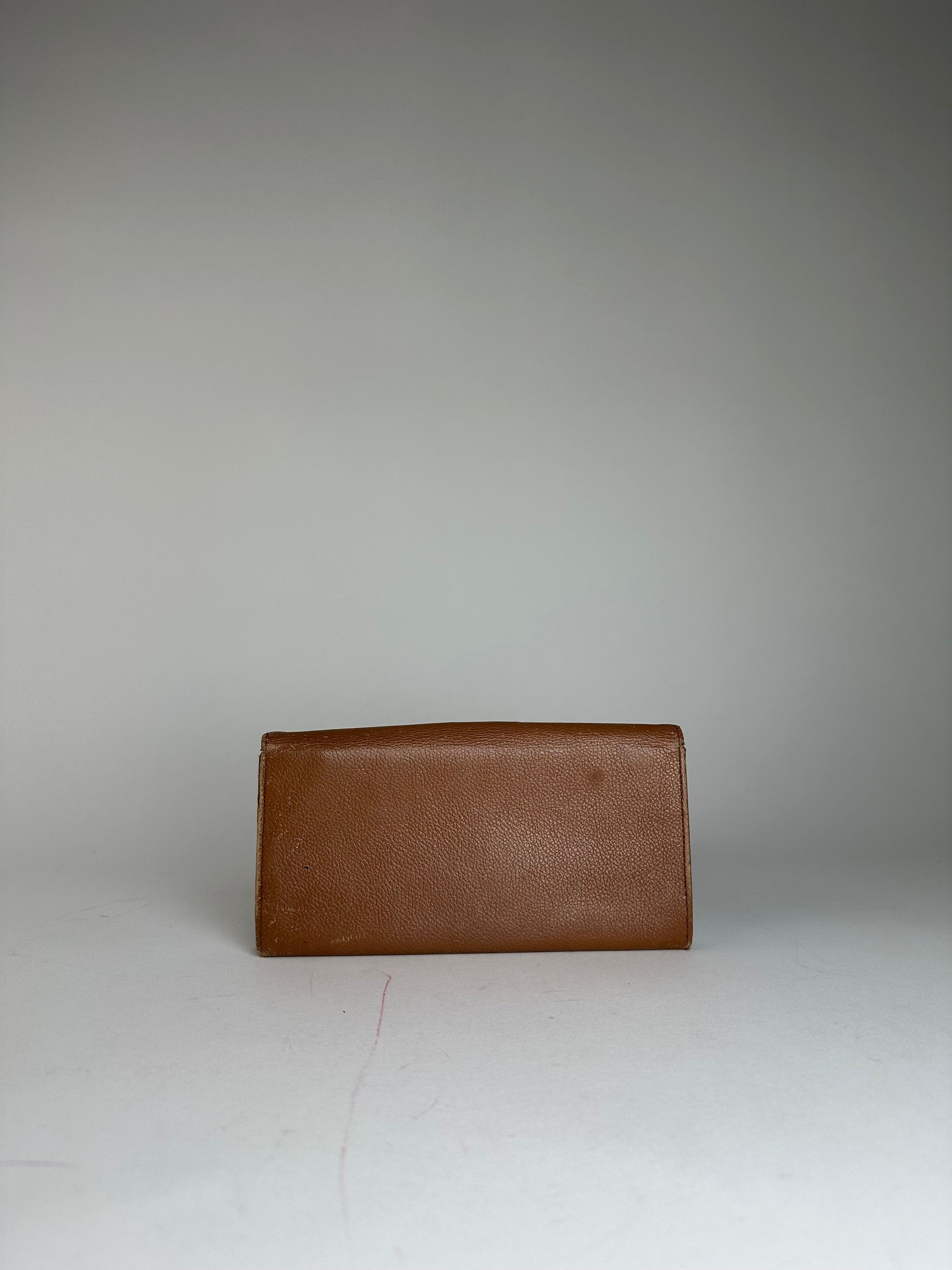 Other Vintage Yves Saint Laurent Leather Long Wallet Brown Size ONE SIZE - 11 Thumbnail
