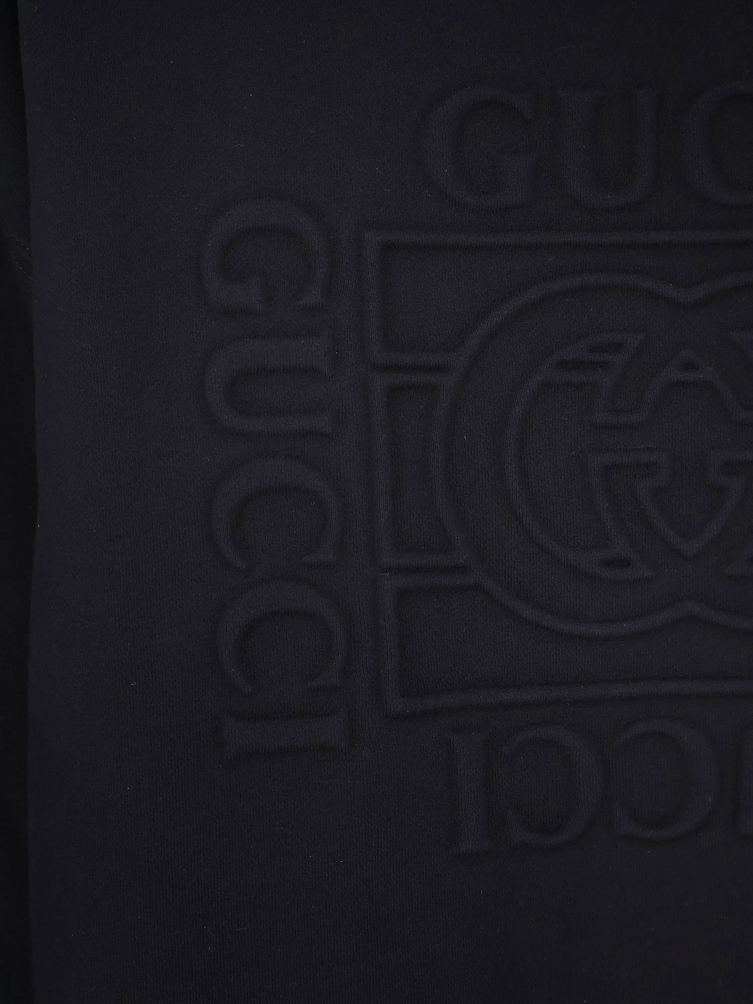 Gucci Cotton Sweatshirt With Frontal Embossed Logo Size US M / EU 48-50 / 2 - 3 Thumbnail