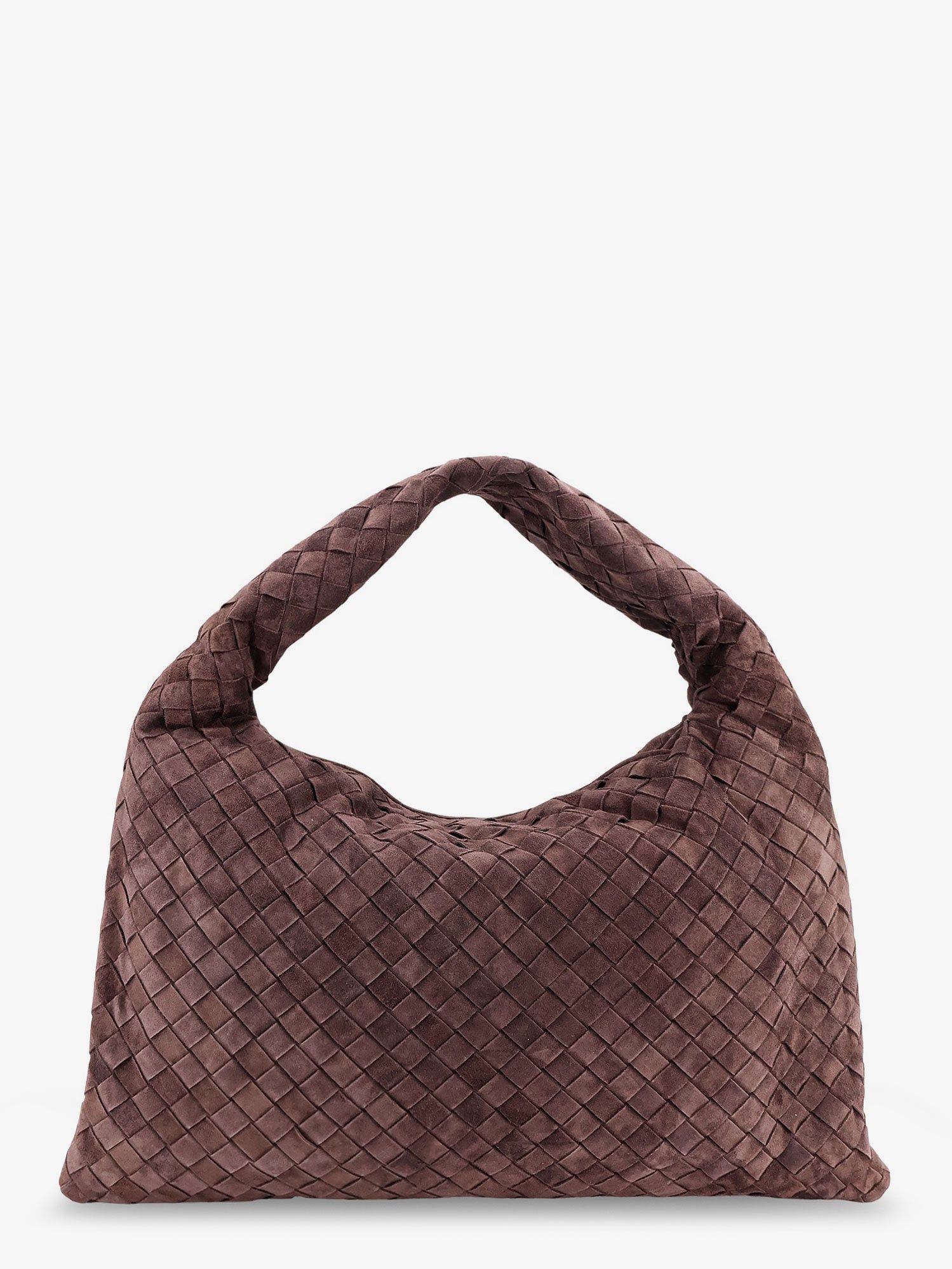 Bottega Veneta Hop Leather Shoulder Bag With Intrecciato Effect Size ONE SIZE - 2 Thumbnail