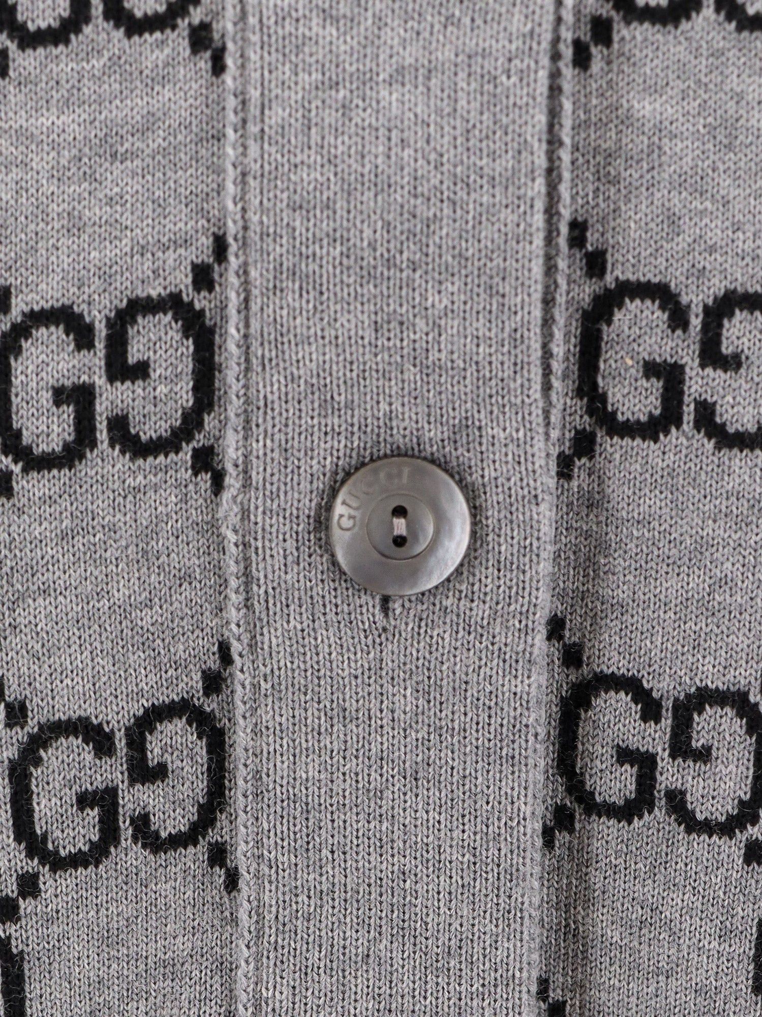 Gucci Reversible Wool Cardigan With Gg Motif Size M / US 6-8 / IT 42-44 - 3 Thumbnail