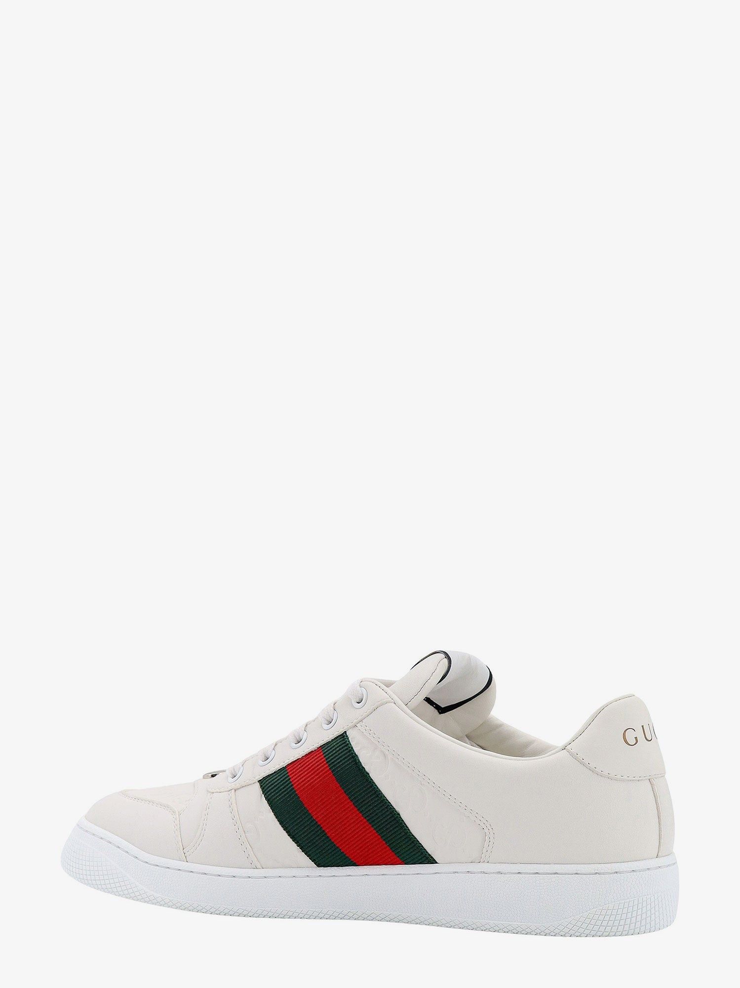 Gucci Screener Leather Sneakers Size US 10.5 / EU 43-44 - 4 Thumbnail
