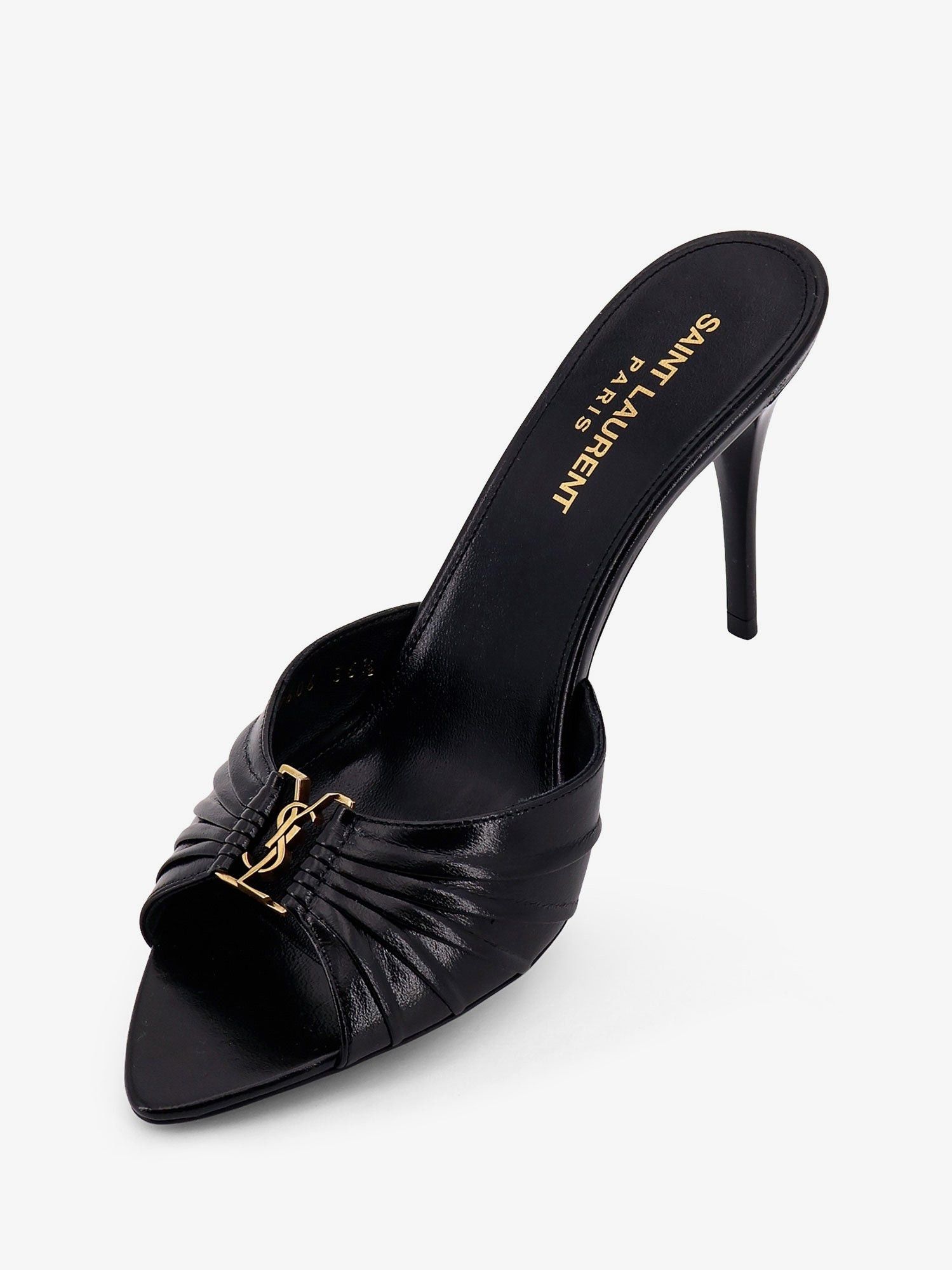 Saint Laurent Paris Babylone 90 Leather Sandals Size US 6.5 / IT 36.5 - 4 Thumbnail