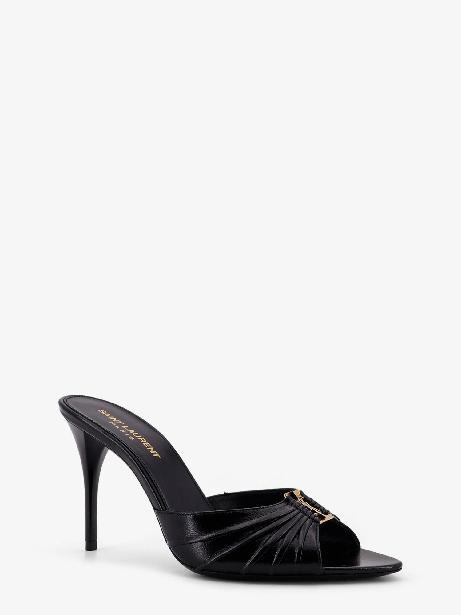 Saint Laurent Paris Babylone 90 Leather Sandals Size US 7 / IT 37 - 2 Thumbnail