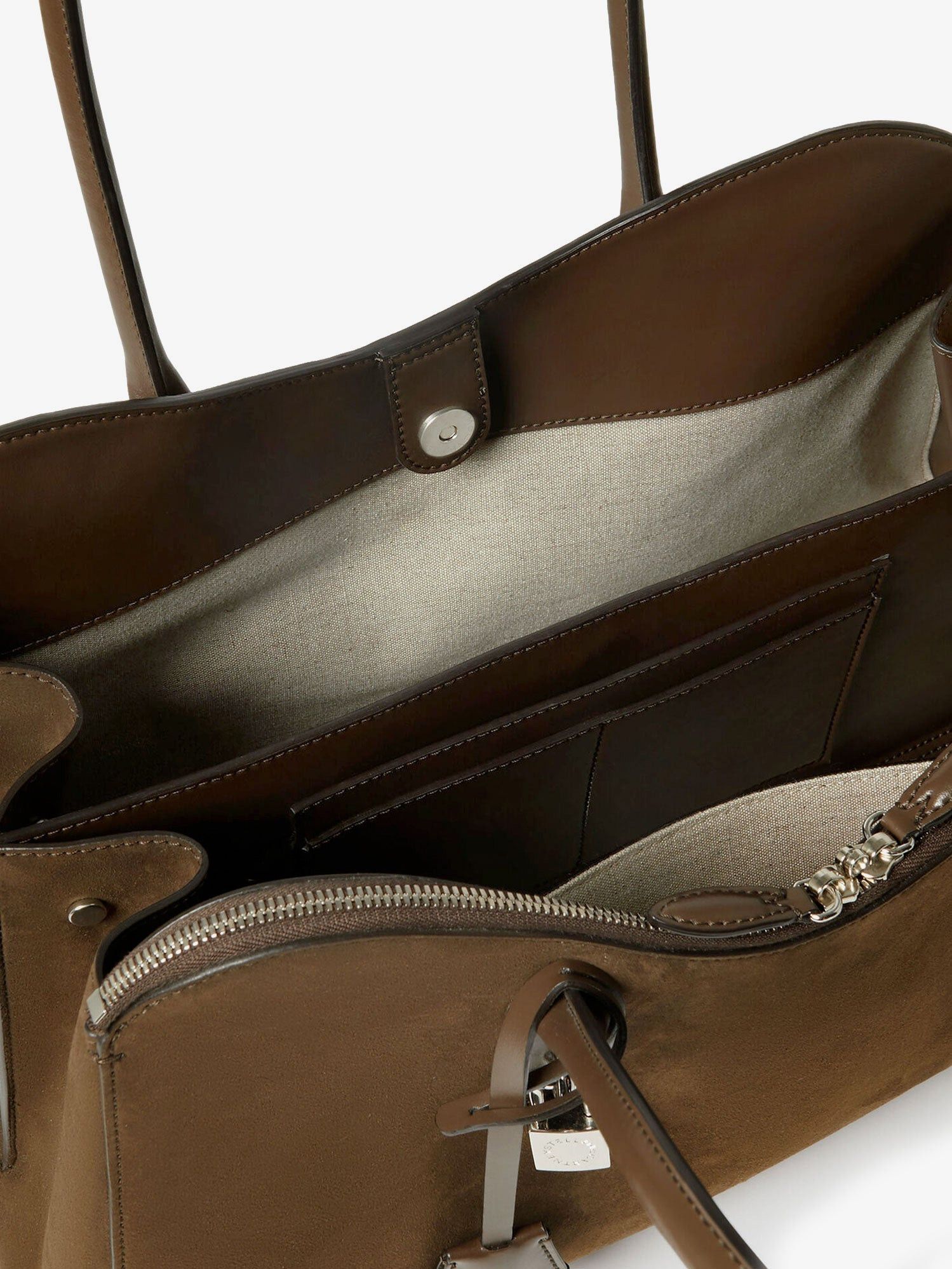 Stella McCartney Ryder Vegan Suede Handbag Size ONE SIZE - 4 Thumbnail