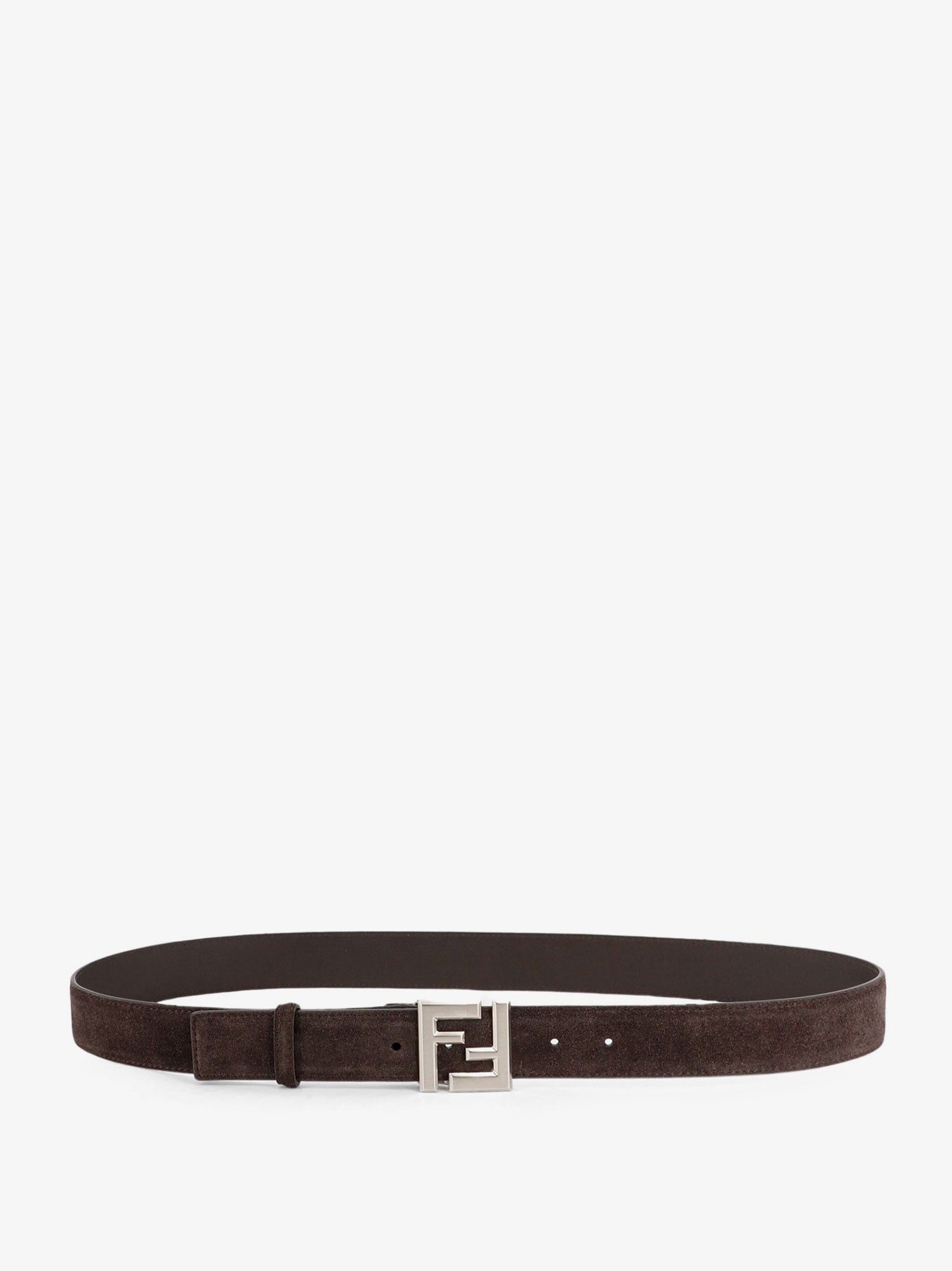 Fendi Squared Ff Suede Belt Size ONE SIZE - 2 Thumbnail