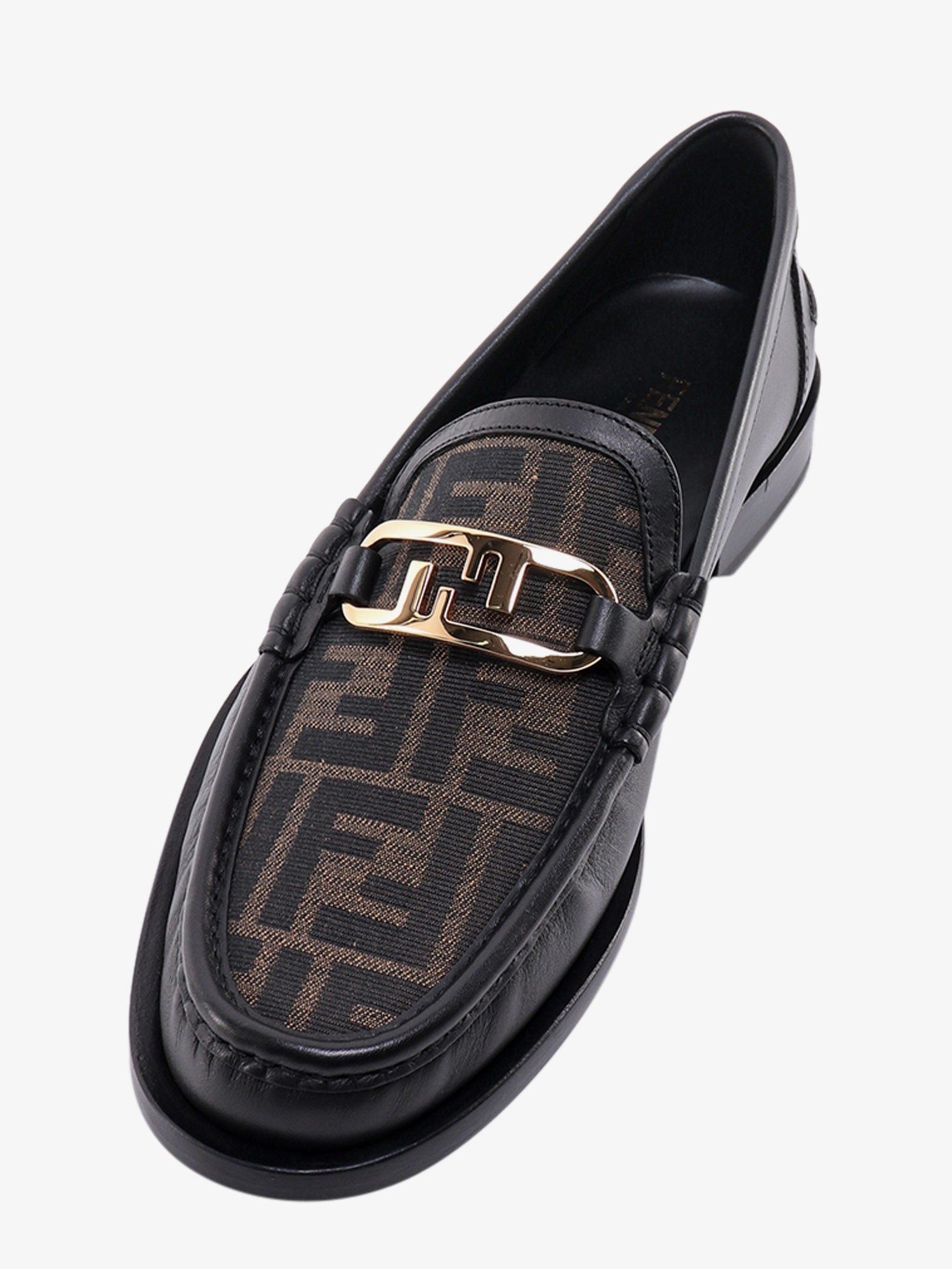 Fendi Fendi O' Lock Leather Loafer With Ff Insert Size US 7.5 / EU 40-41 - 5 Thumbnail