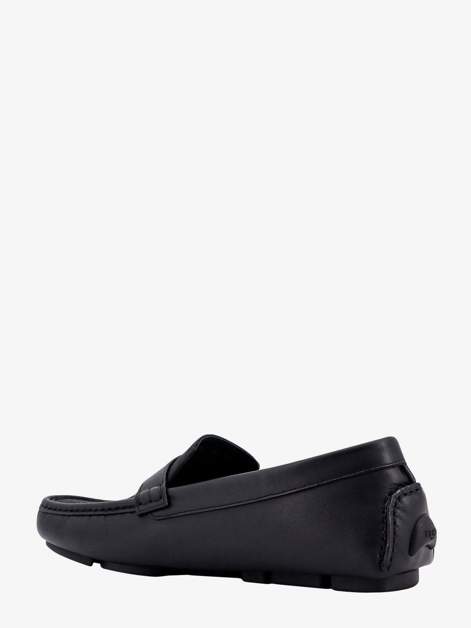 Fendi Leather And Canvas Loafers Size US 7 / EU 40 - 3 Thumbnail
